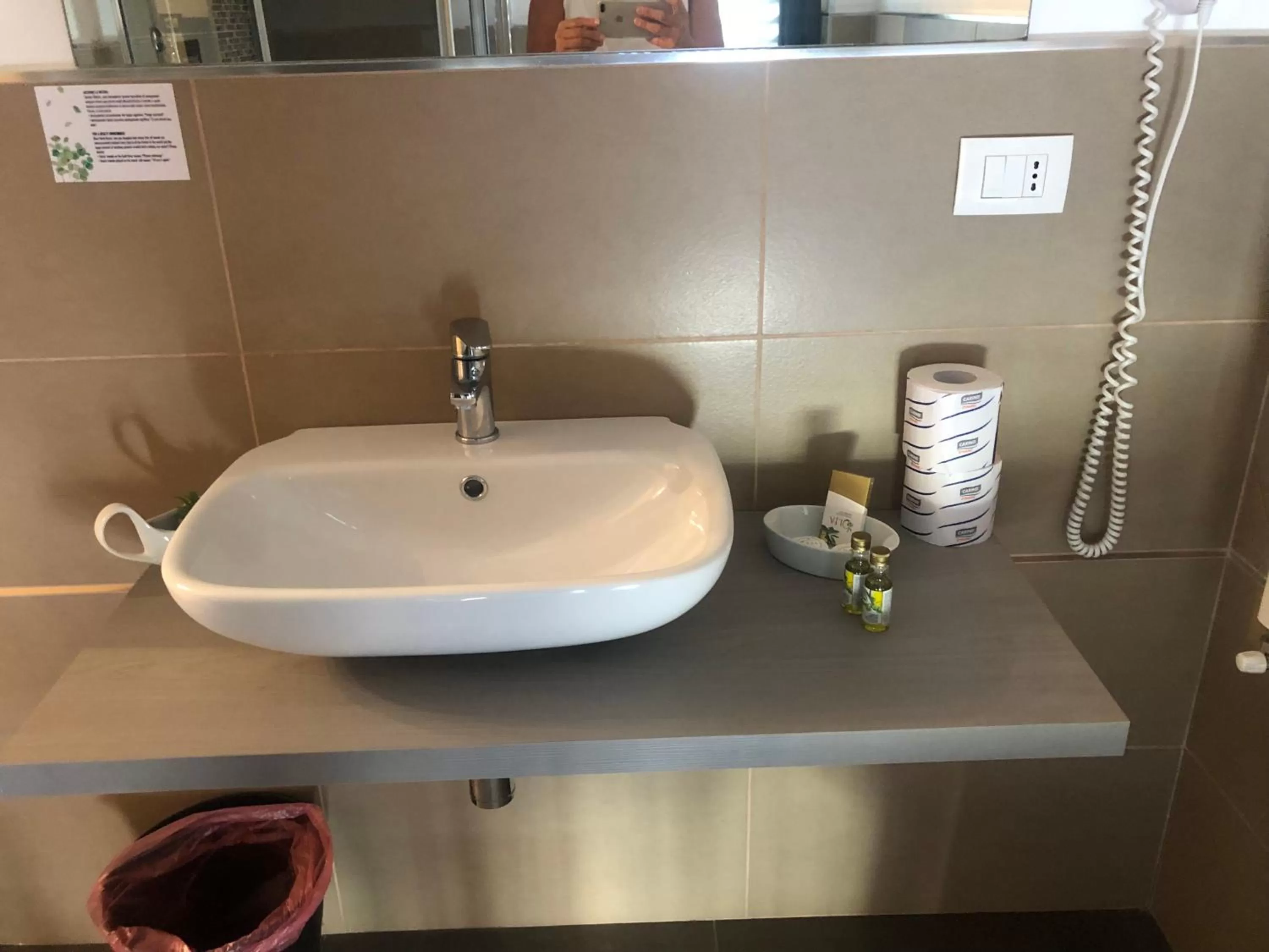 Bathroom in B&B A Due Passi