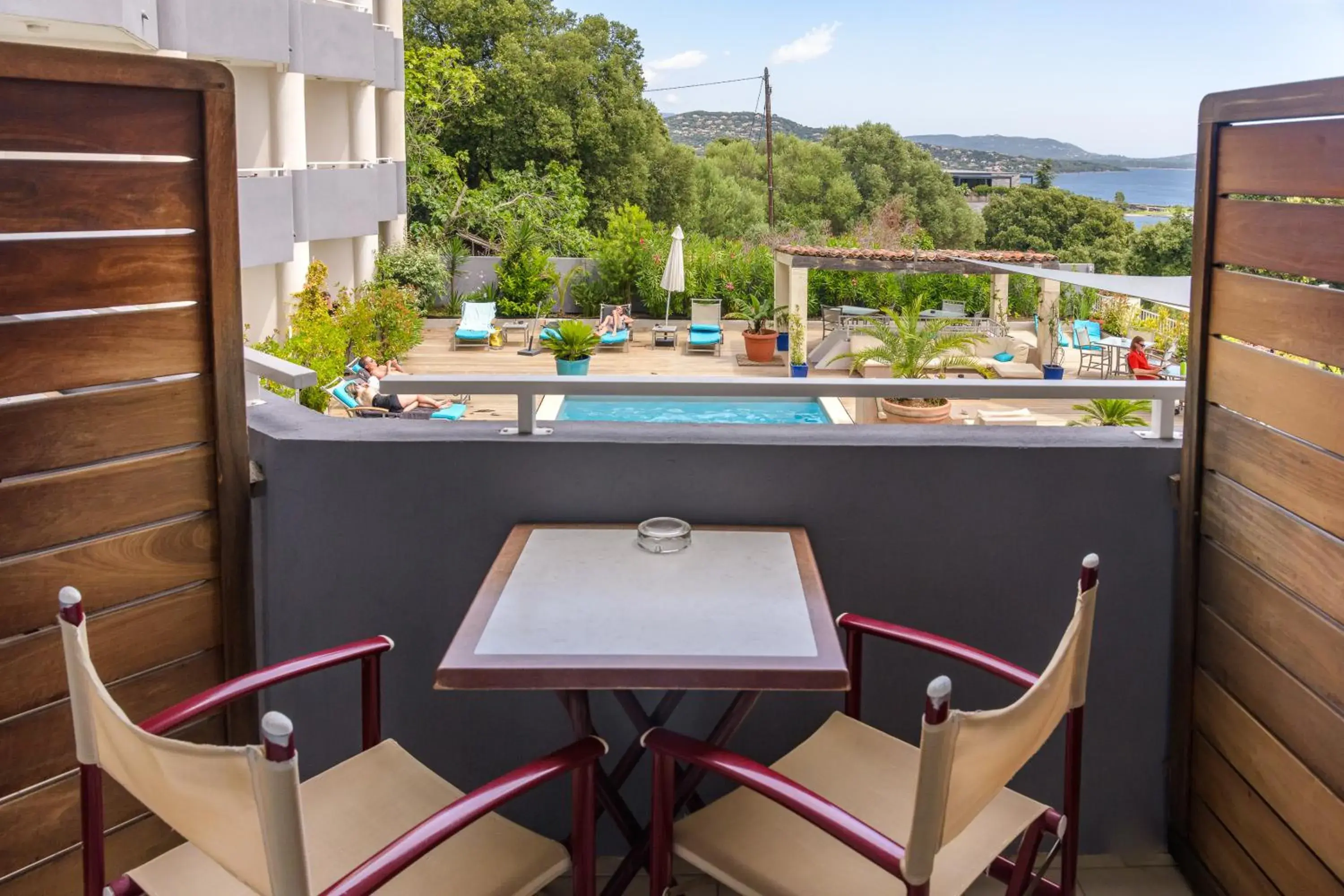 Double Room with Sea View in Hotel Le Tilbury Double Room with Sea View in Hotel Le Tilbury