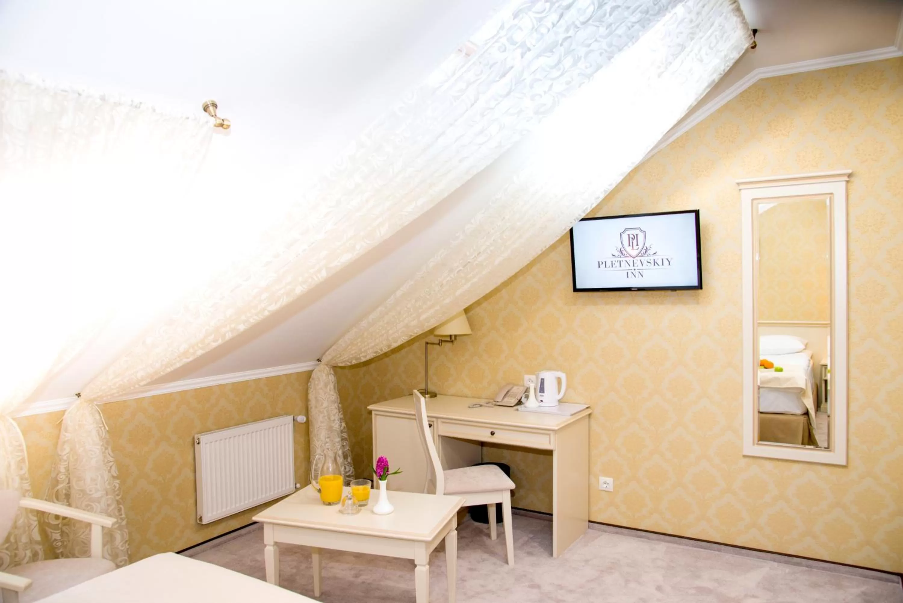 Photo of the whole room, TV/Entertainment Center in Pletnevskiy Inn