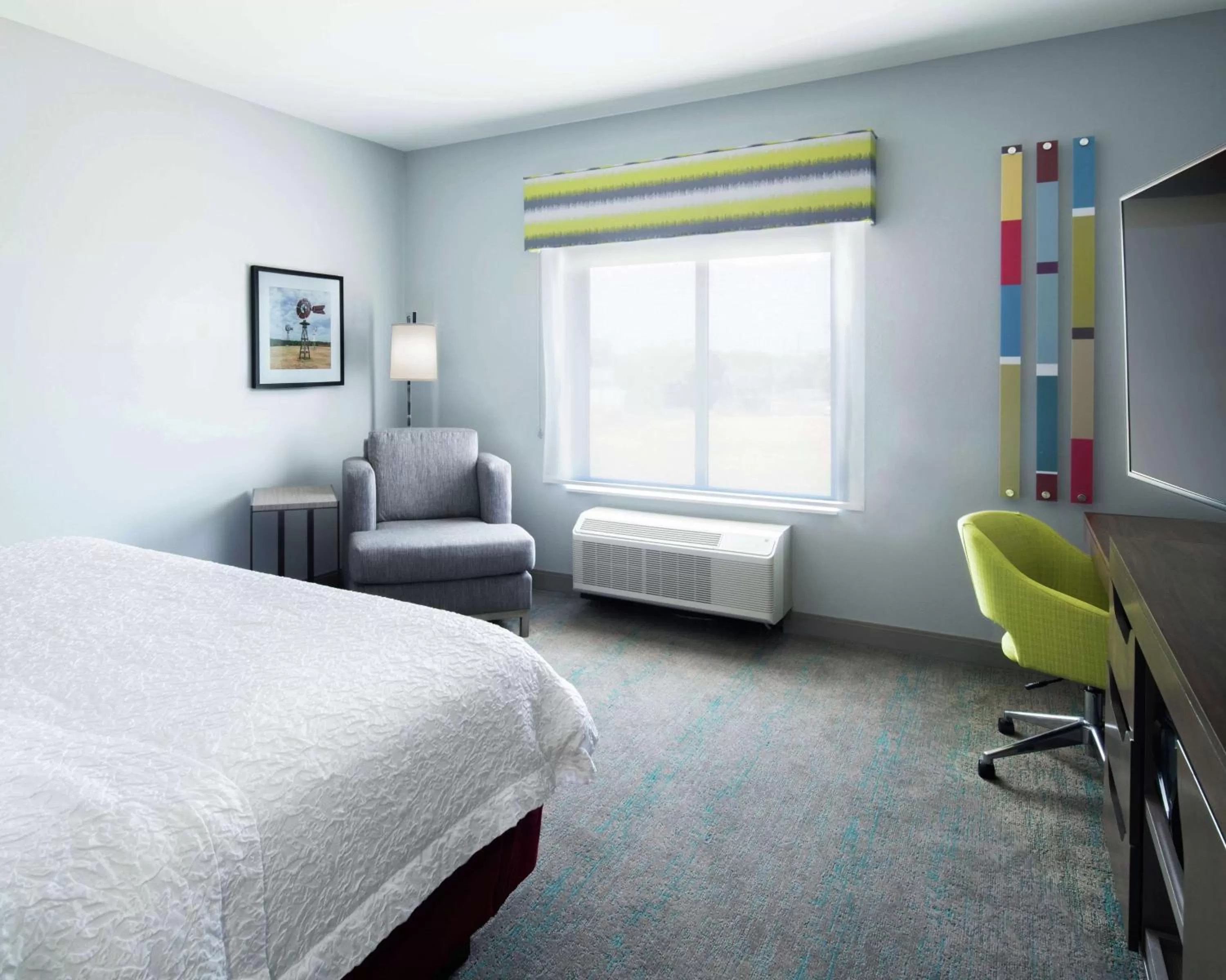 Bedroom, Bed in Hampton Inn & Suites Lubbock