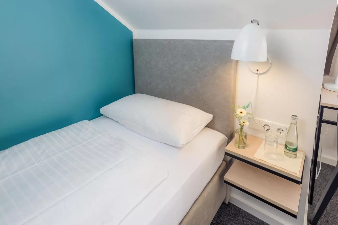 Decorative detail, Bed in Hotel & Restaurant Mühlenglück