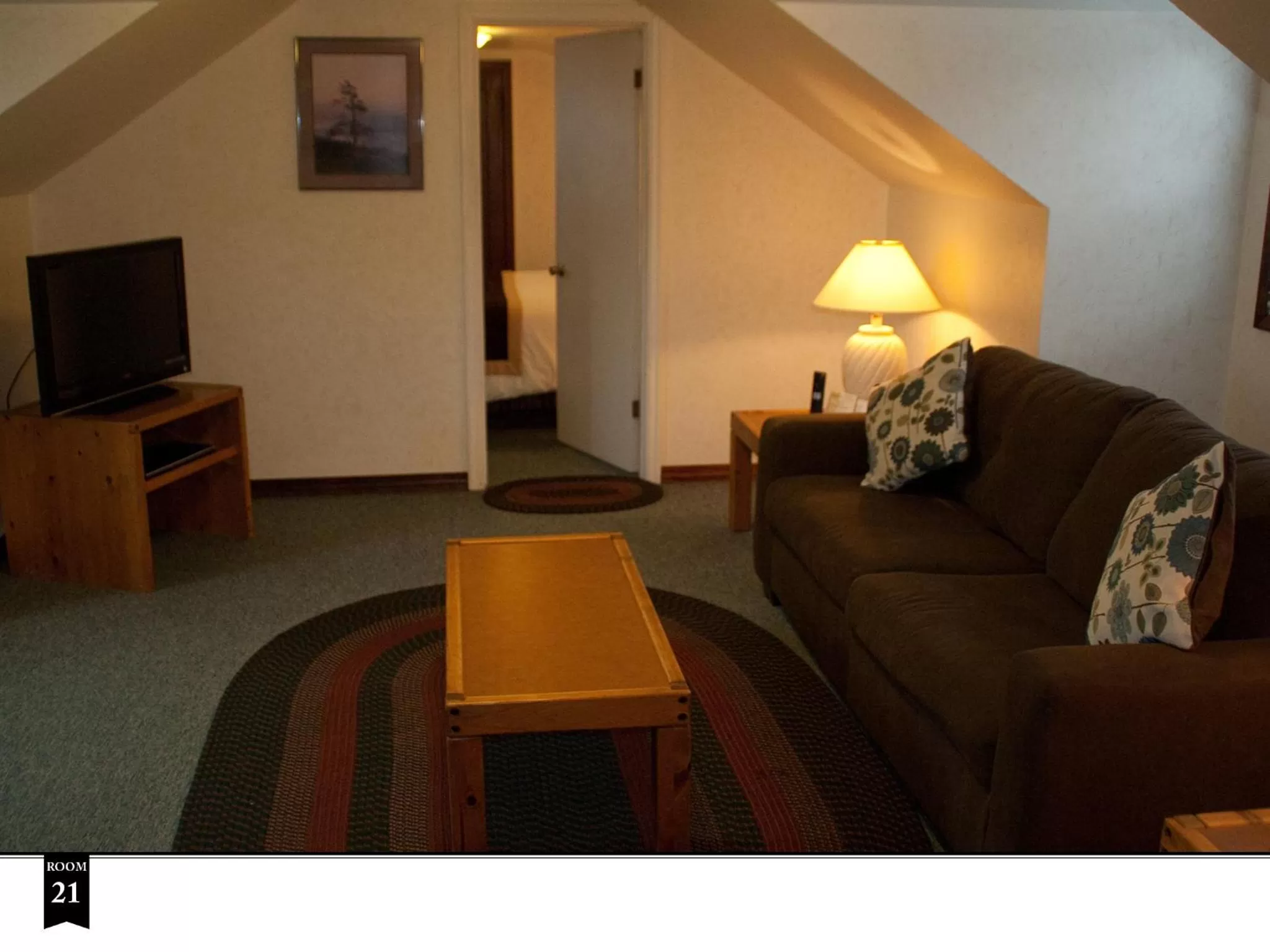 Living room, Seating Area in Ecola Creek Lodge