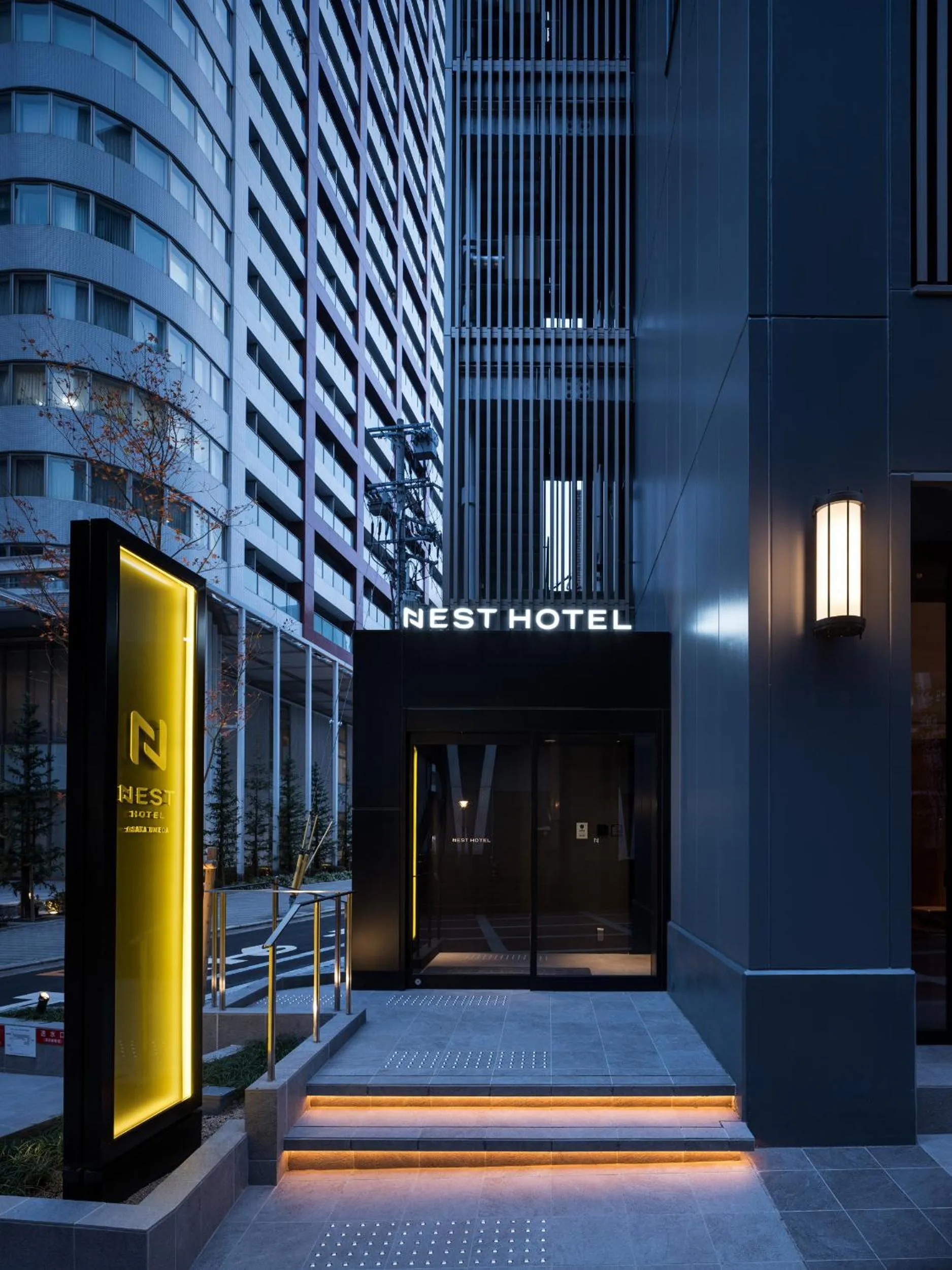 Facade/entrance in Nest Hotel Osaka Umeda