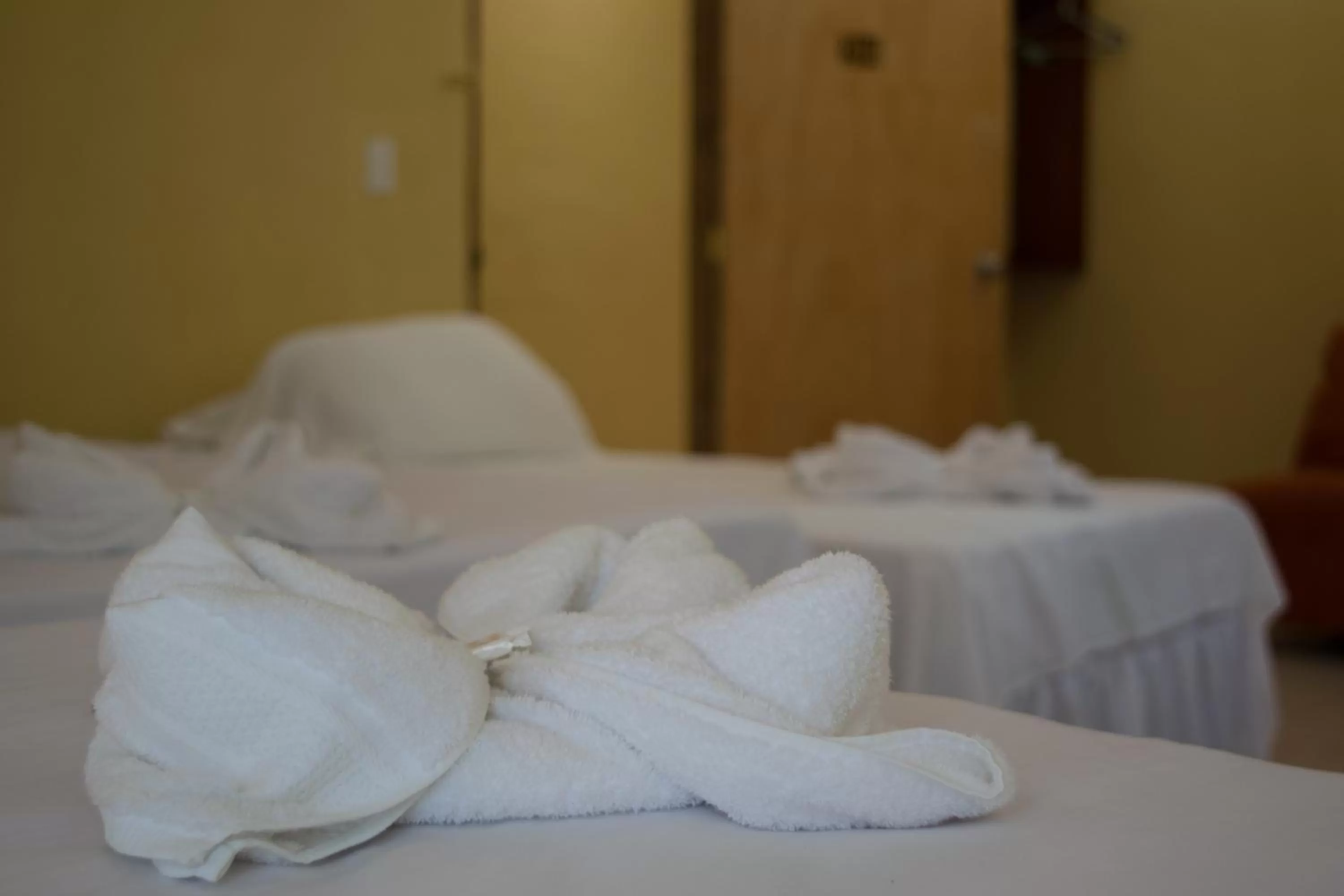 Bed in Hotel Valerie