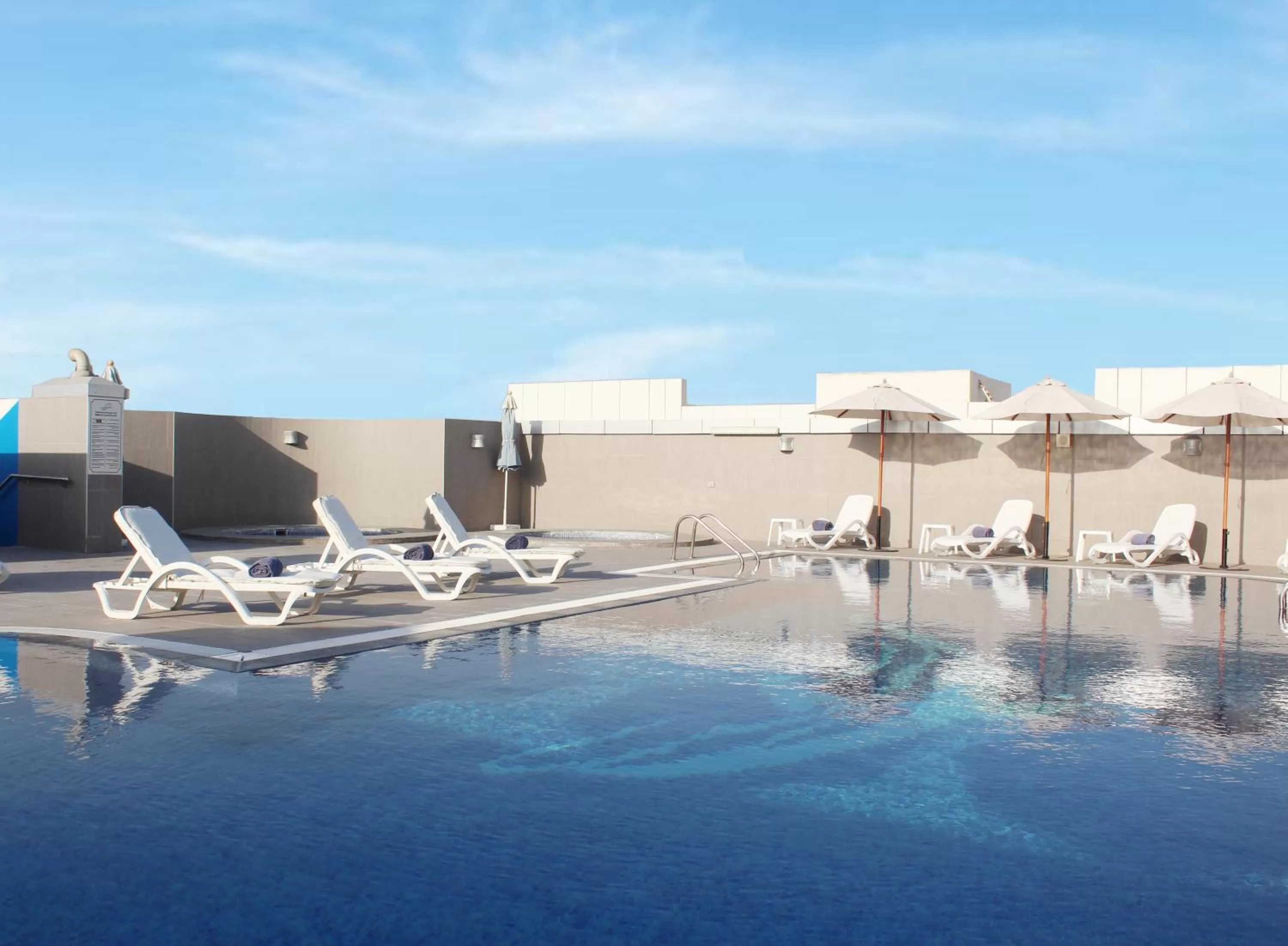 Swimming pool in Al Diar Sawa Hotel Apartments