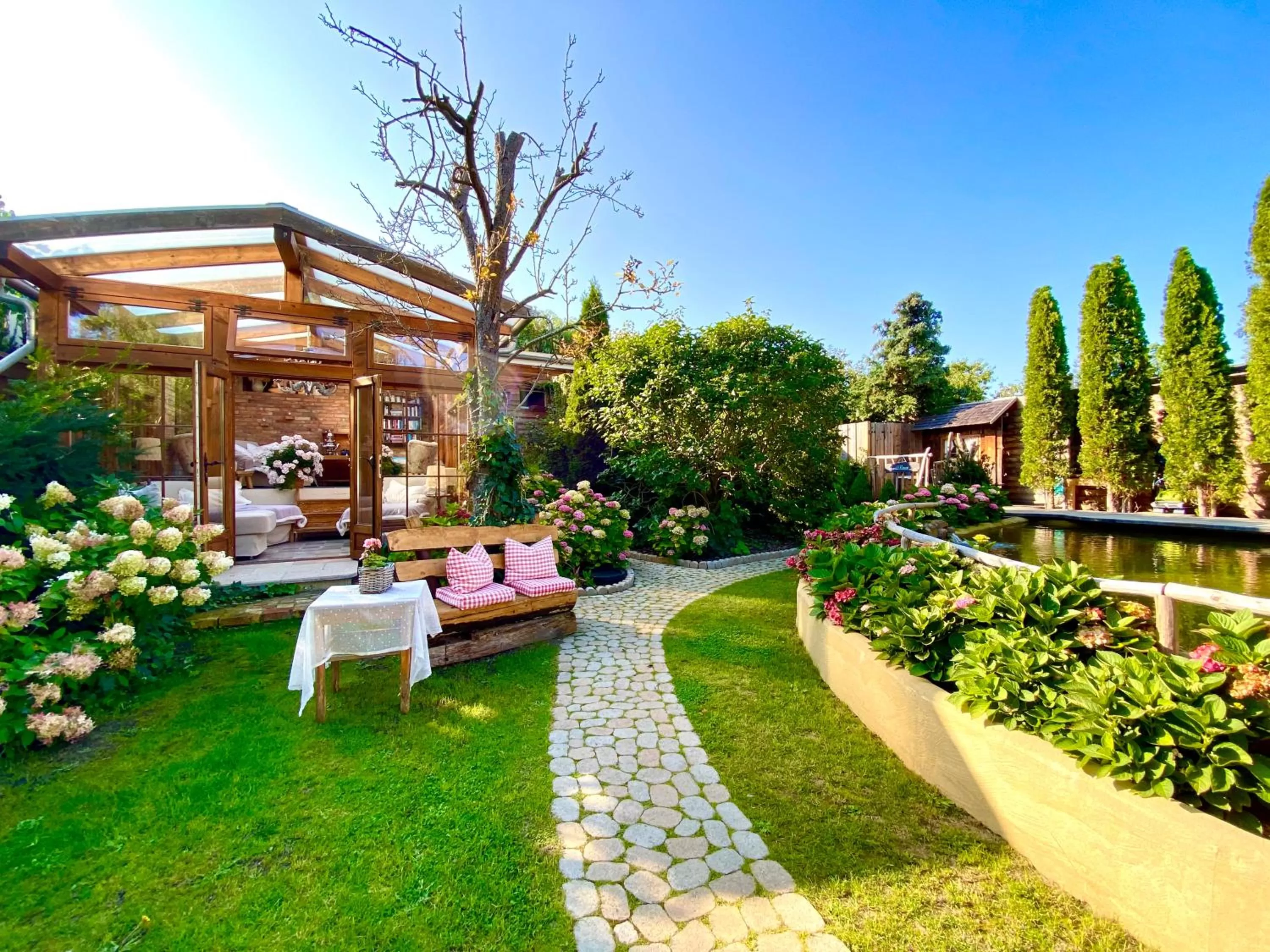 Garden in Weißt Du noch - Gästehäuser & Suiten