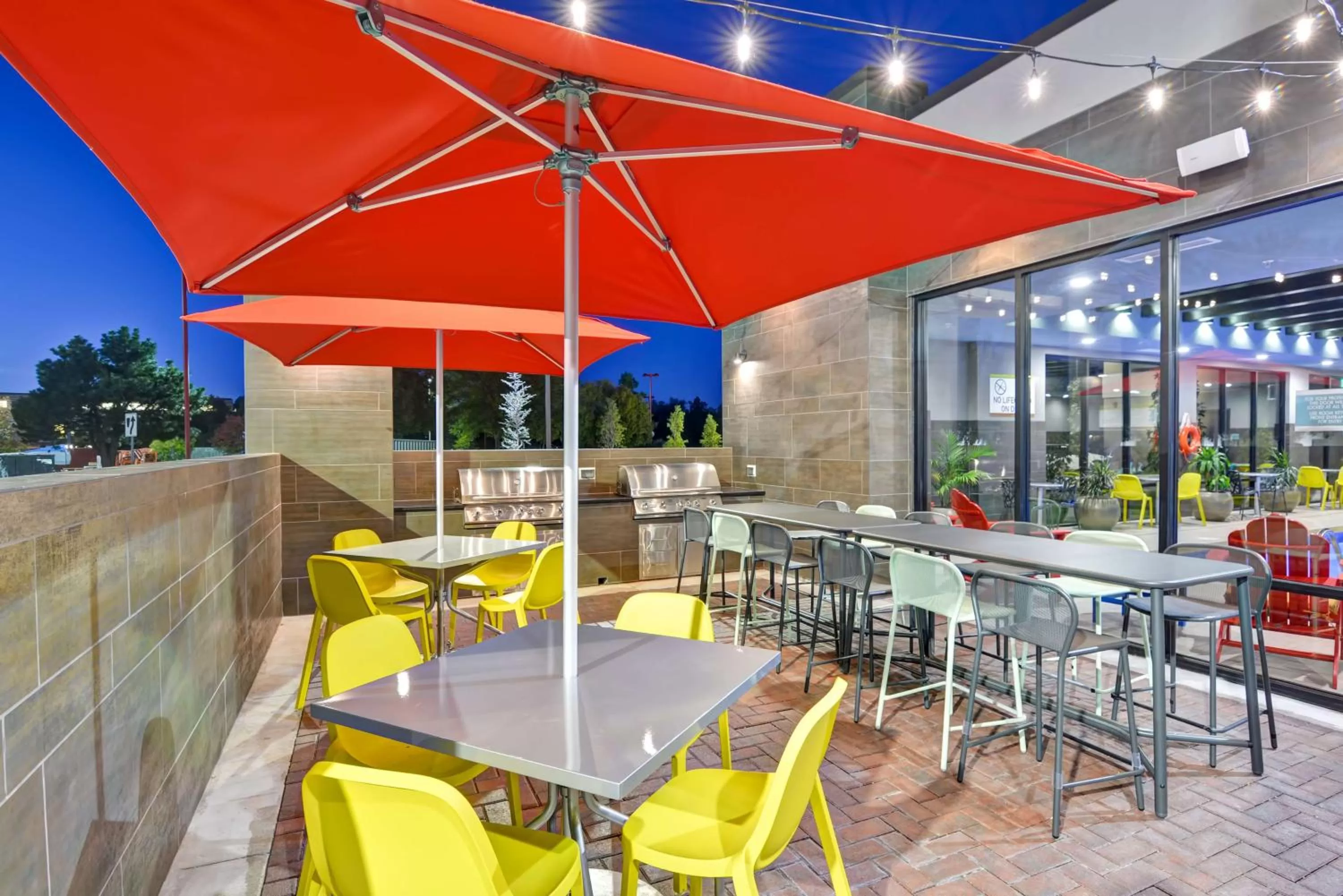 Patio in Home2 Suites by Hilton OKC Midwest City Tinker AFB