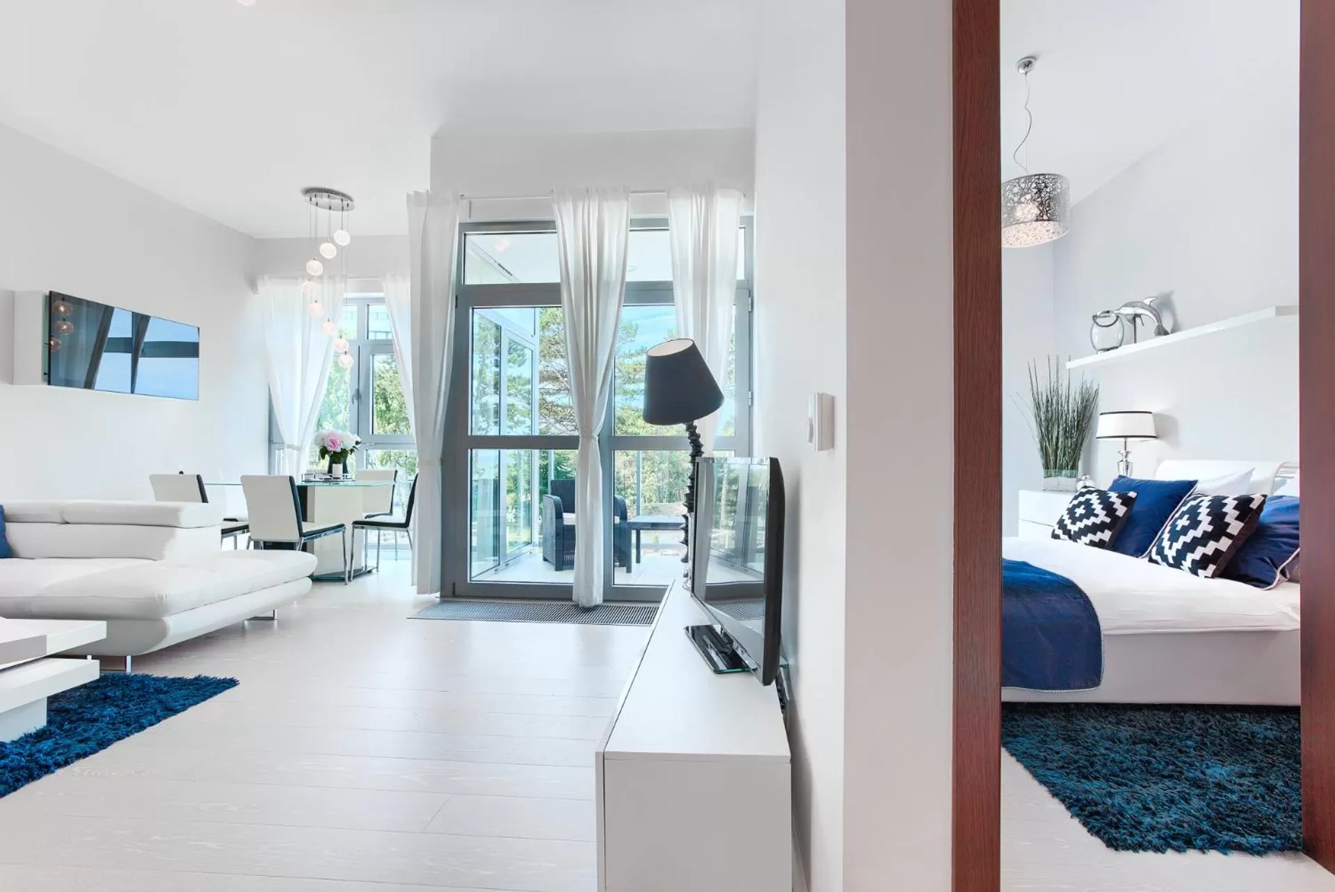 Bed in Dune Resort Mielno - A