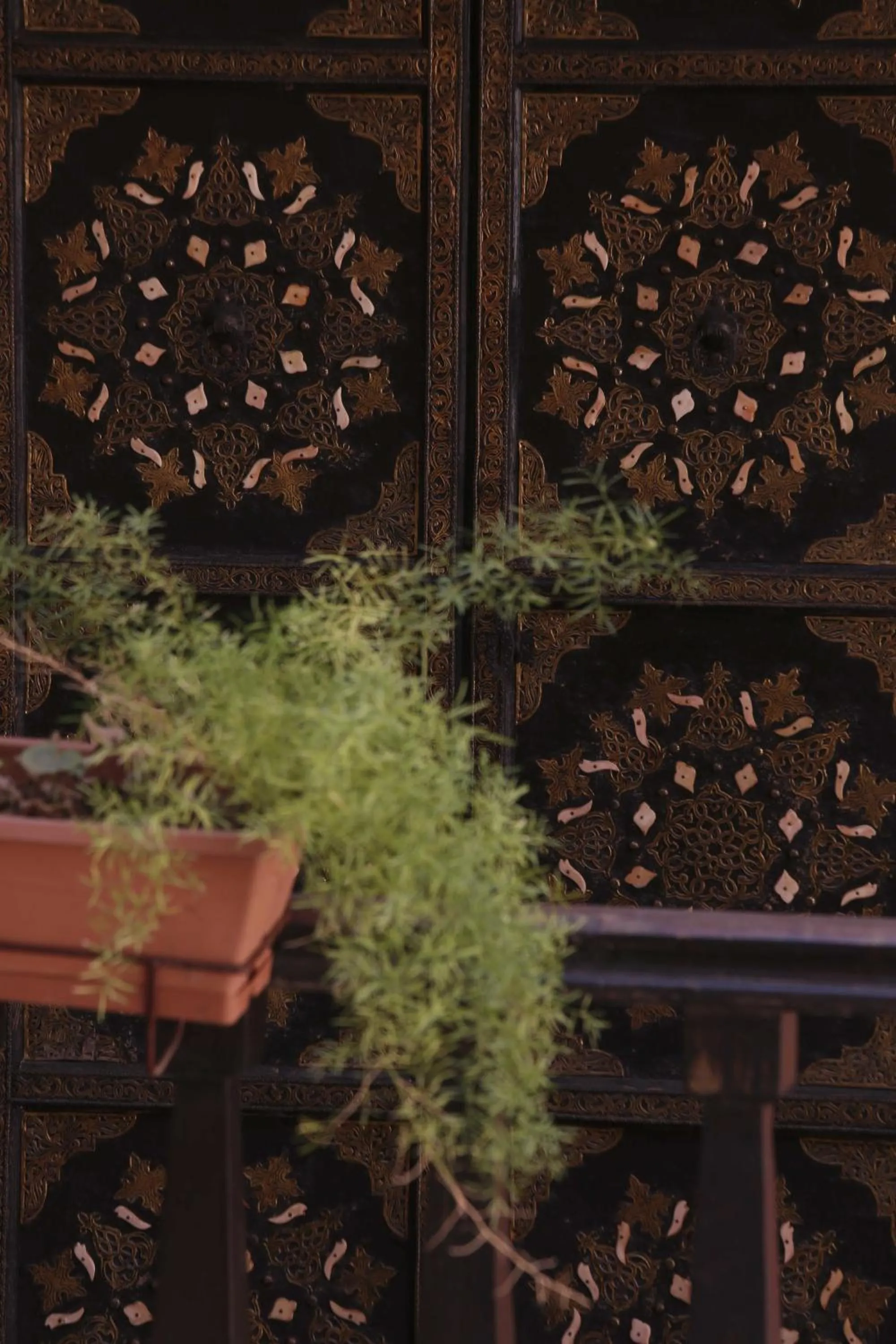 Decorative detail in Riad Mille Et Une Nuits