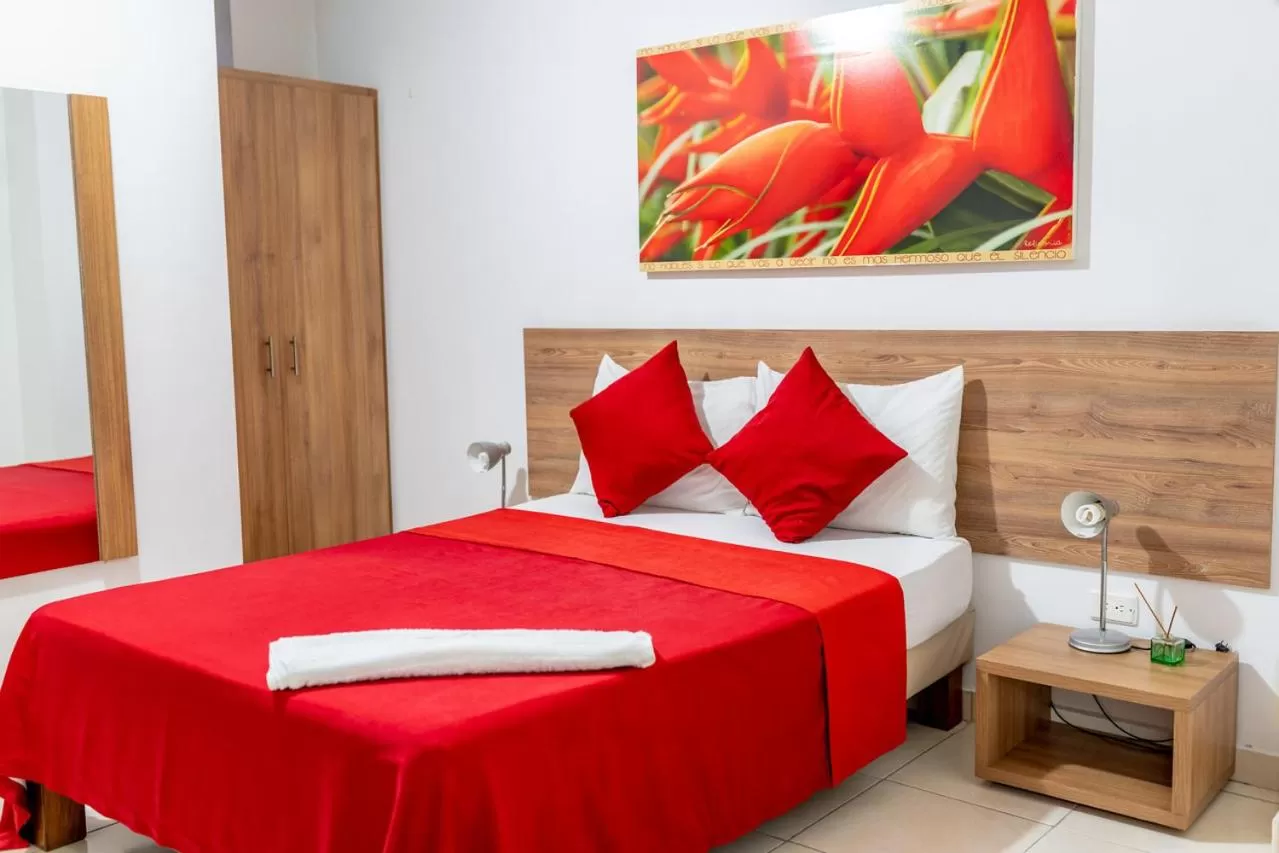 Bed in Hotel Condina Pereira