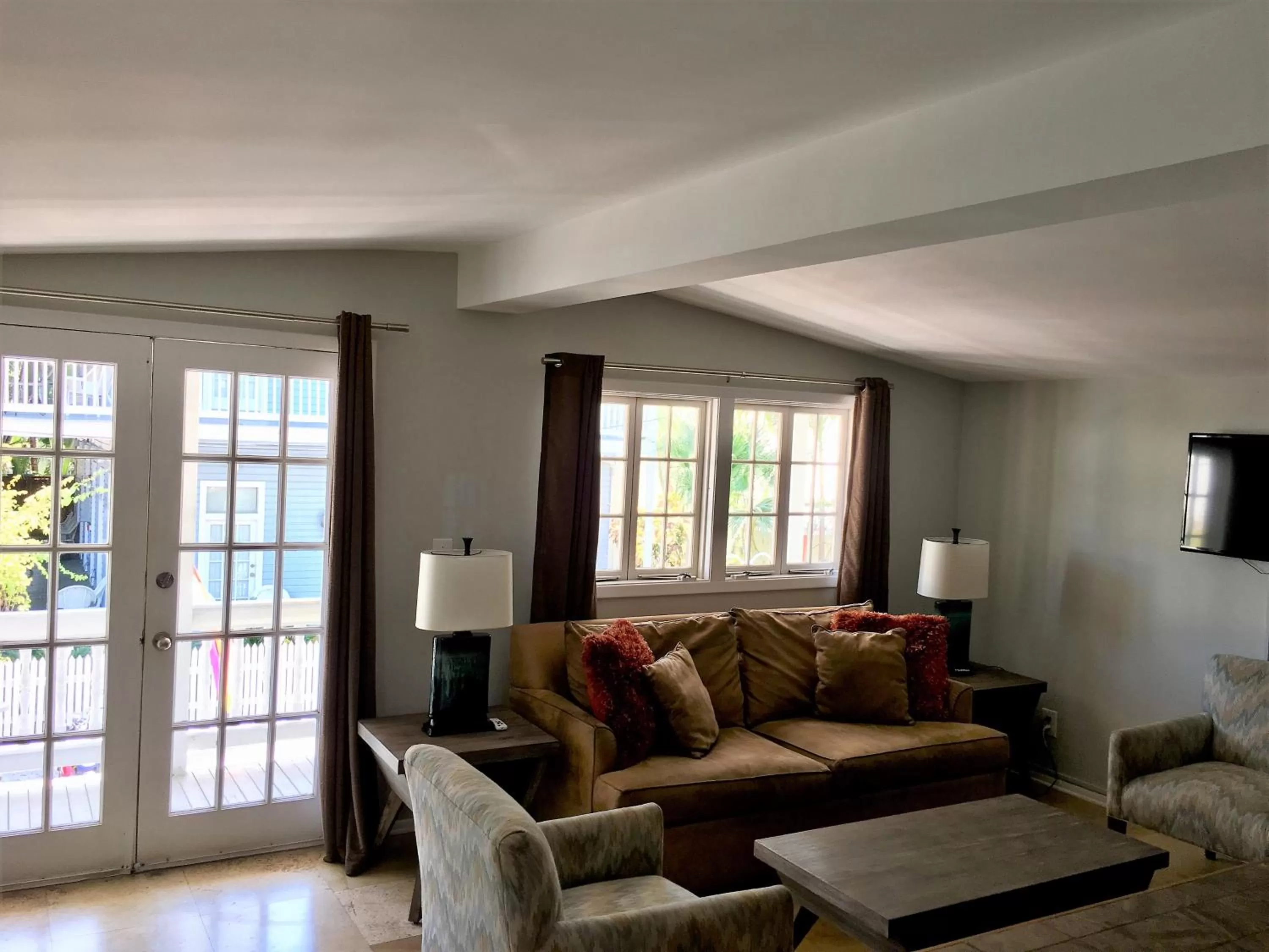 Living room in Douglas House