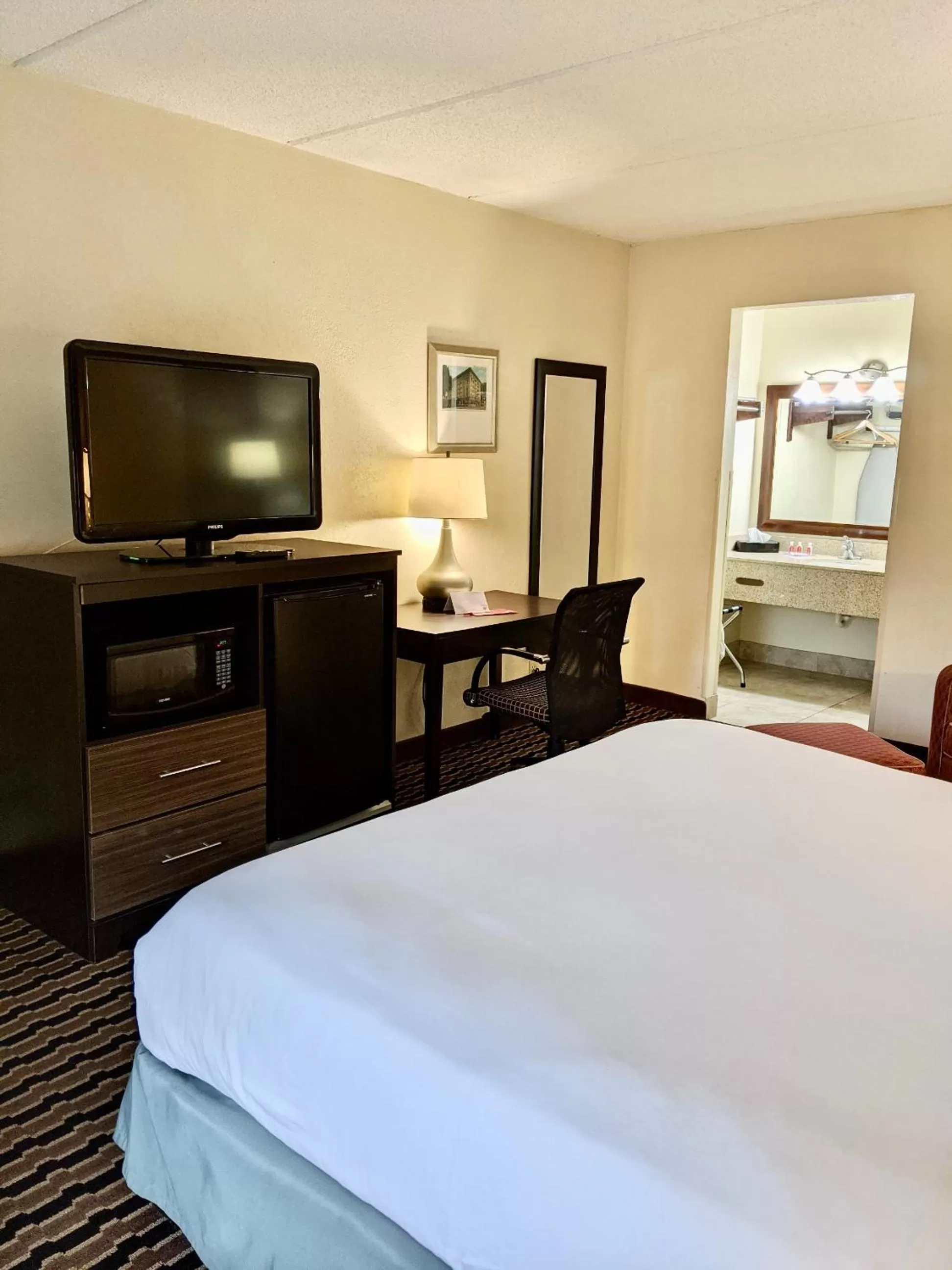 Bedroom, Bed in Econo Lodge Forest City