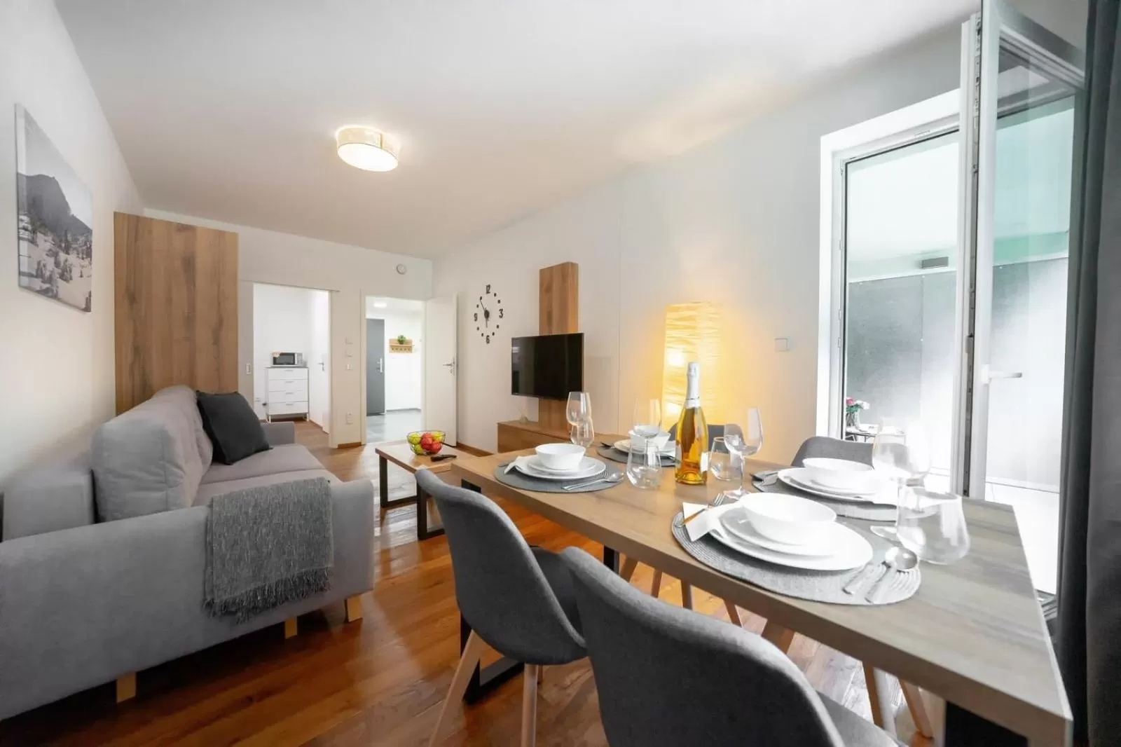 Living room, Dining Area in Resort Vrchlabí