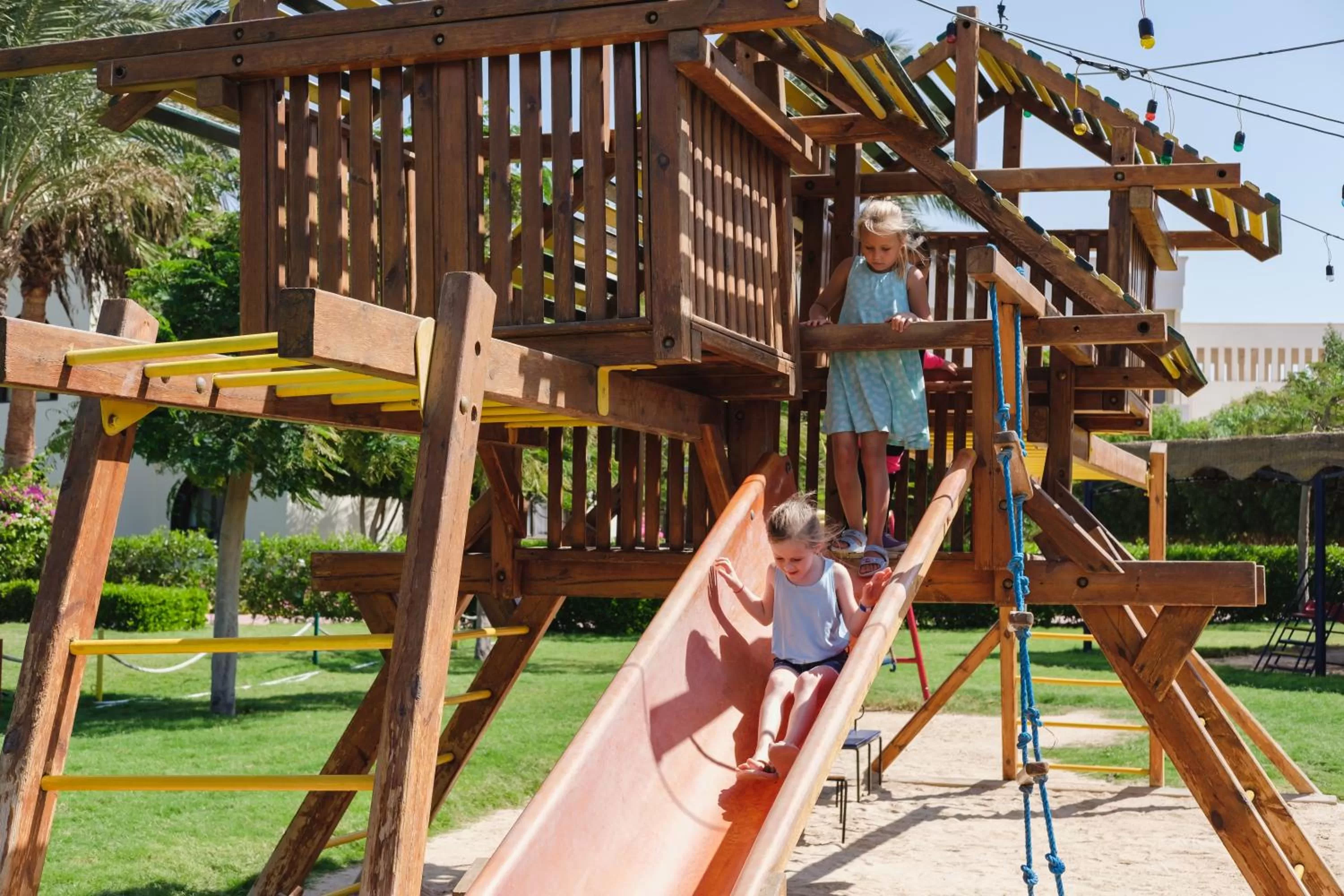 Children play ground in Desert Rose Resort