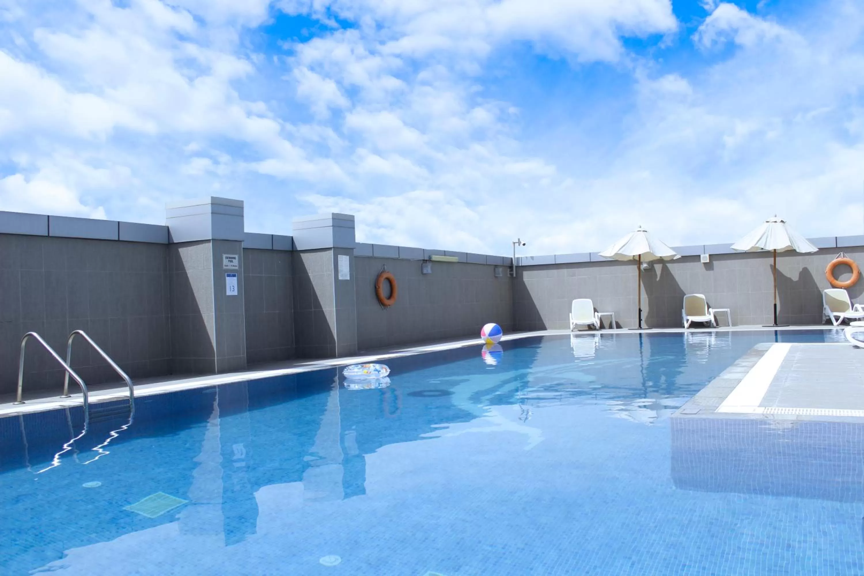 Swimming pool in Al Diar Sawa Hotel Apartments
