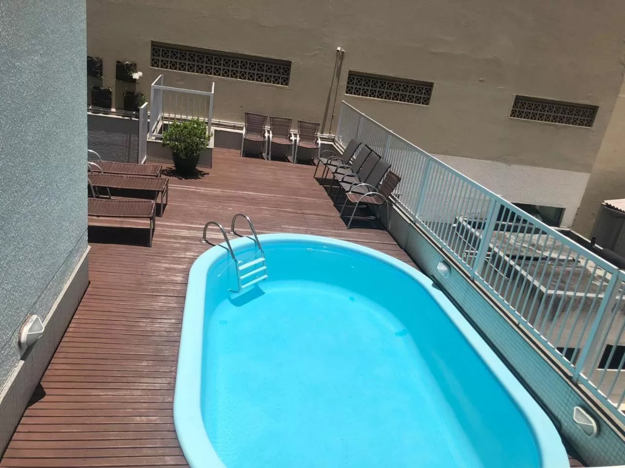 Pool view in Hotel Italia