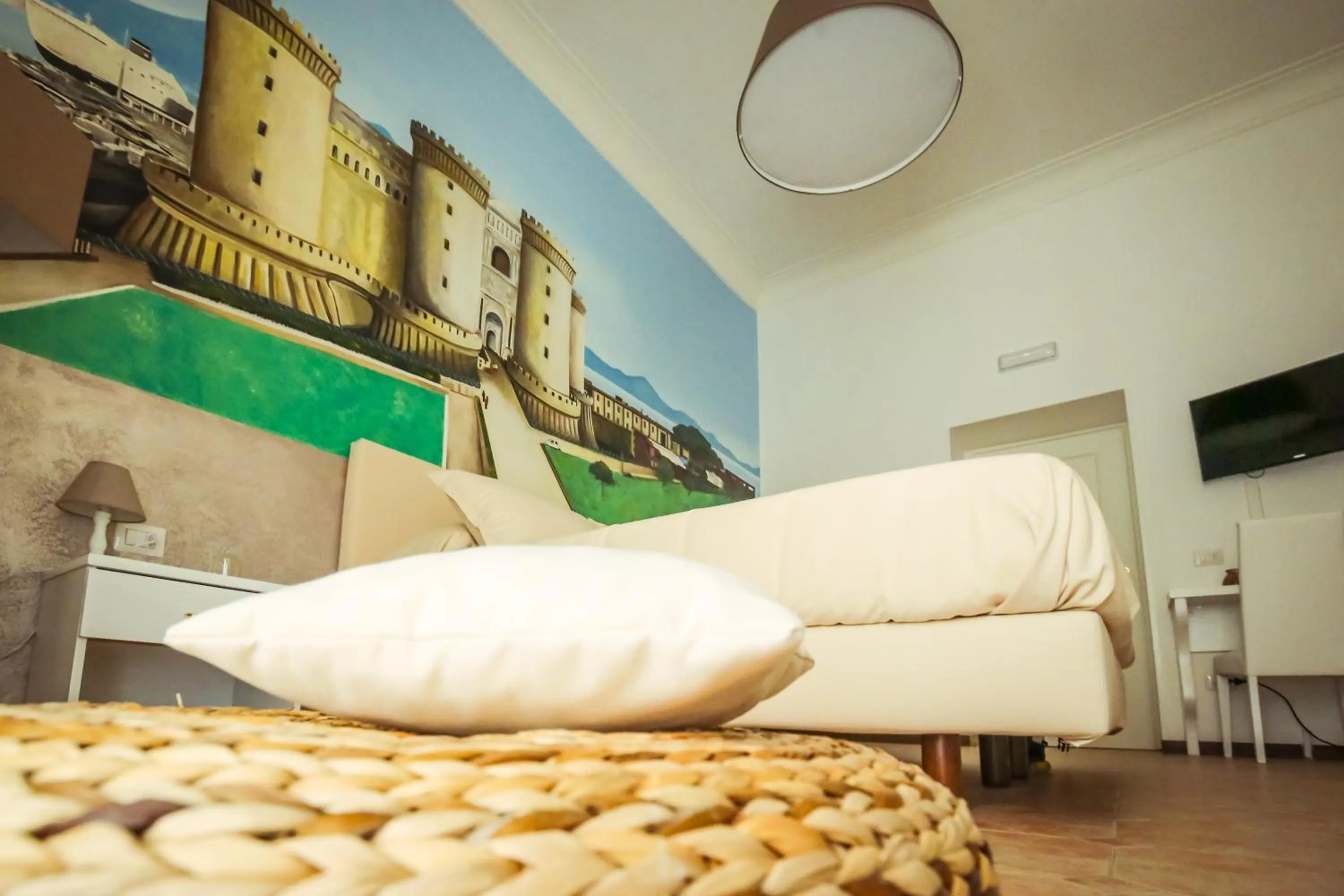 Bed in NapoliMia Boutique Hotel
