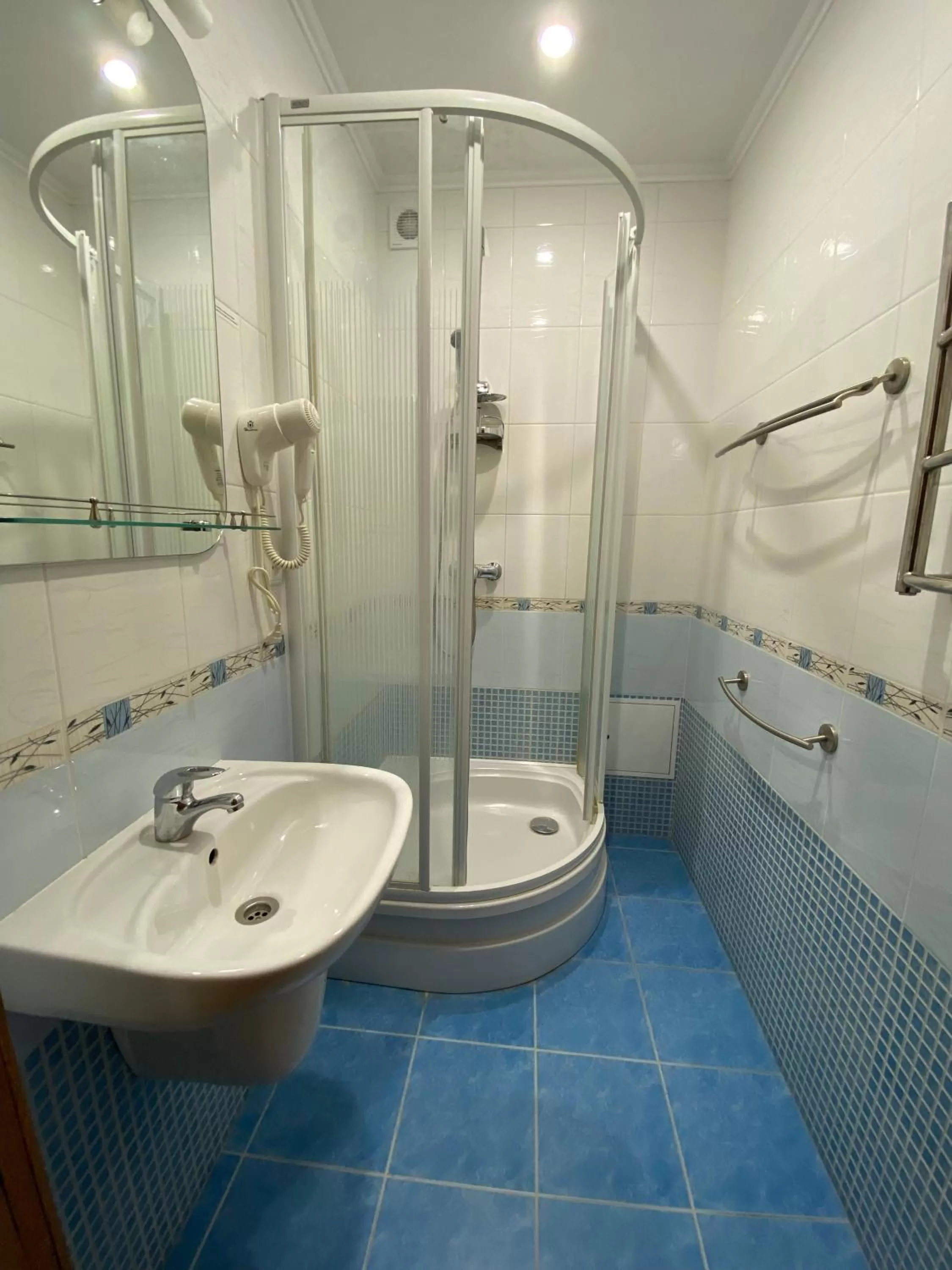 Shower in Dnipro Hotel