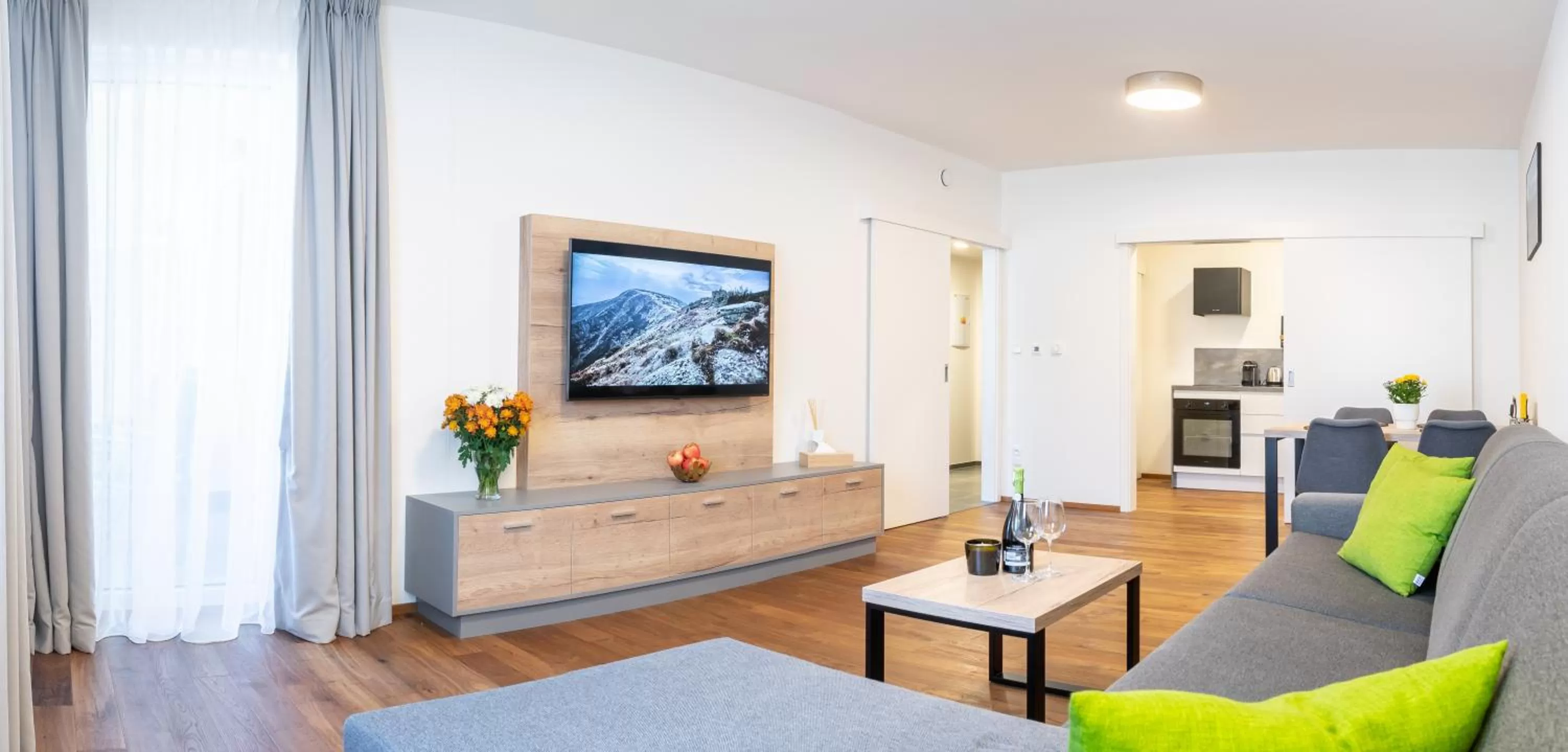 TV and multimedia, Seating Area in Resort Vrchlabí