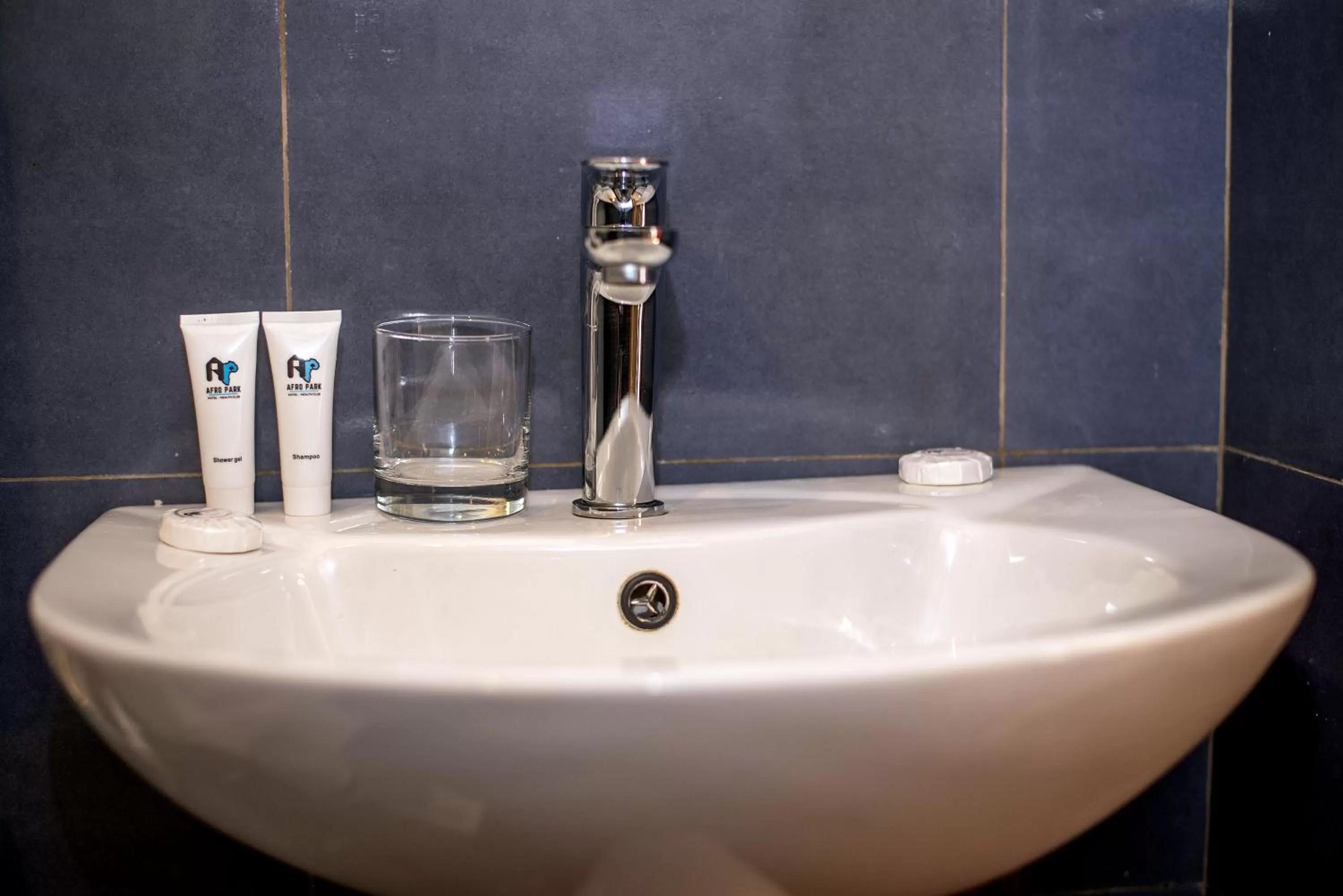 Bathroom in Afro Park Hotel