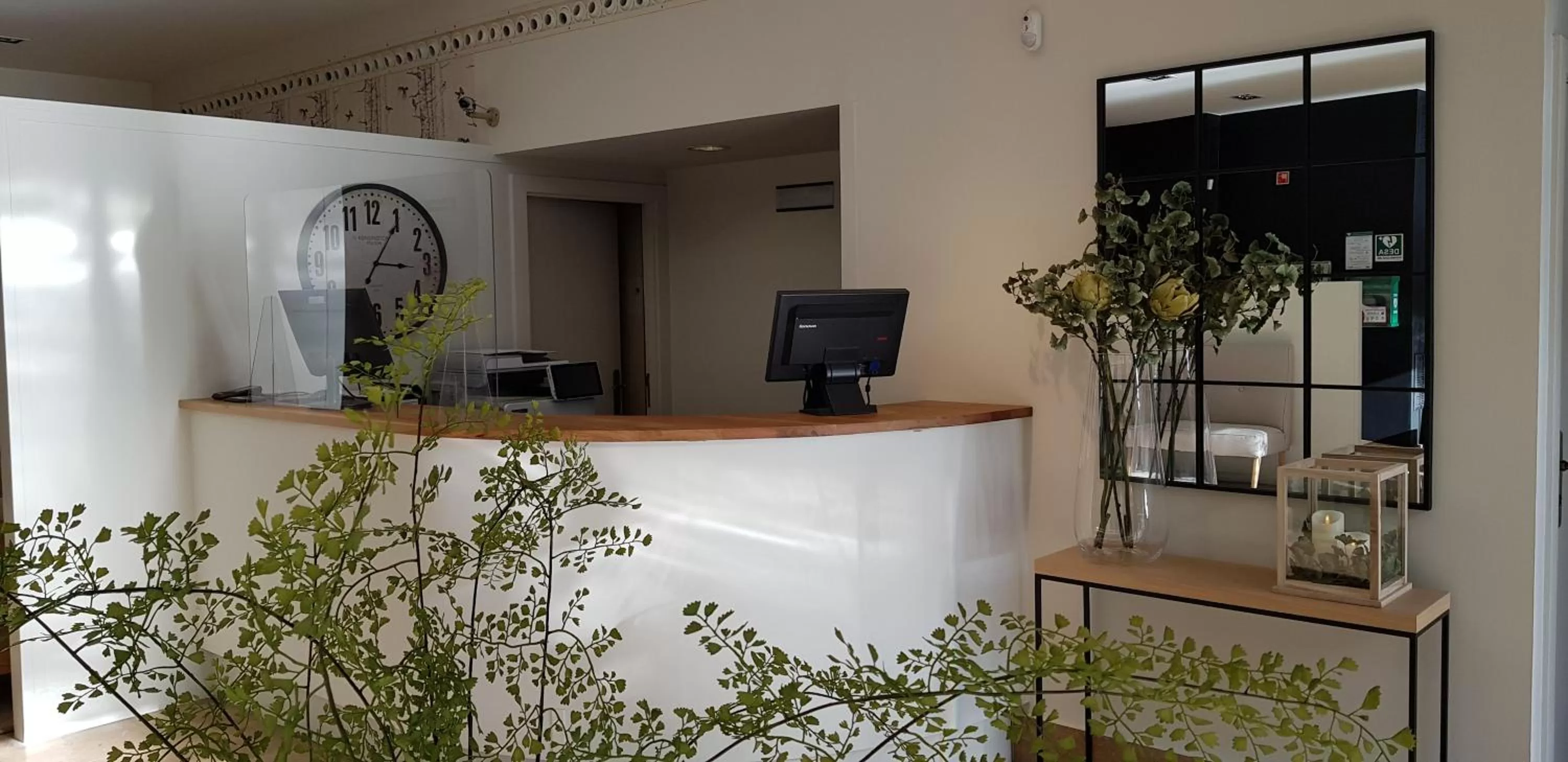 Lobby or reception in Hotel Oriente