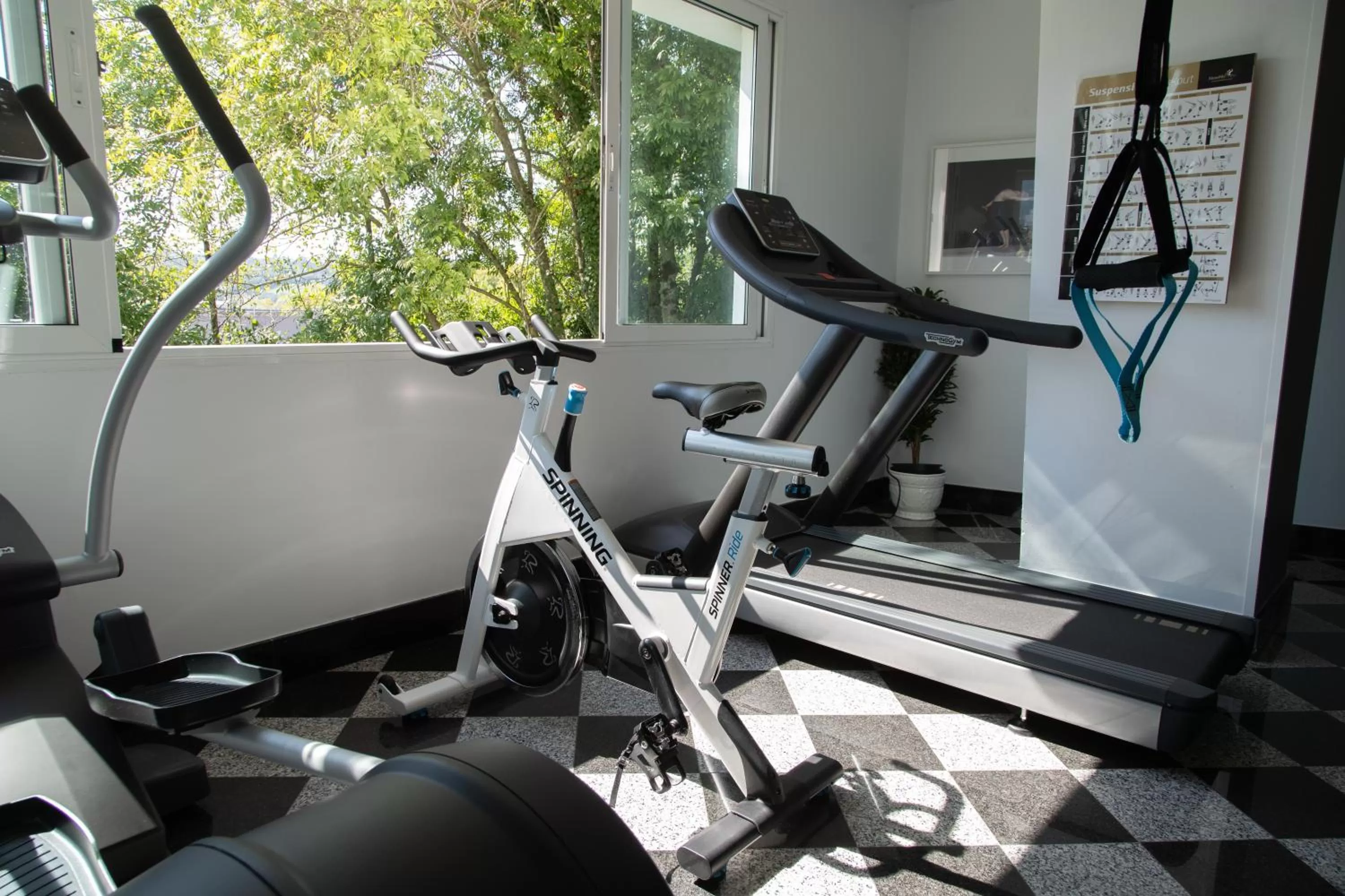 Fitness centre/facilities in Hotel Avenida