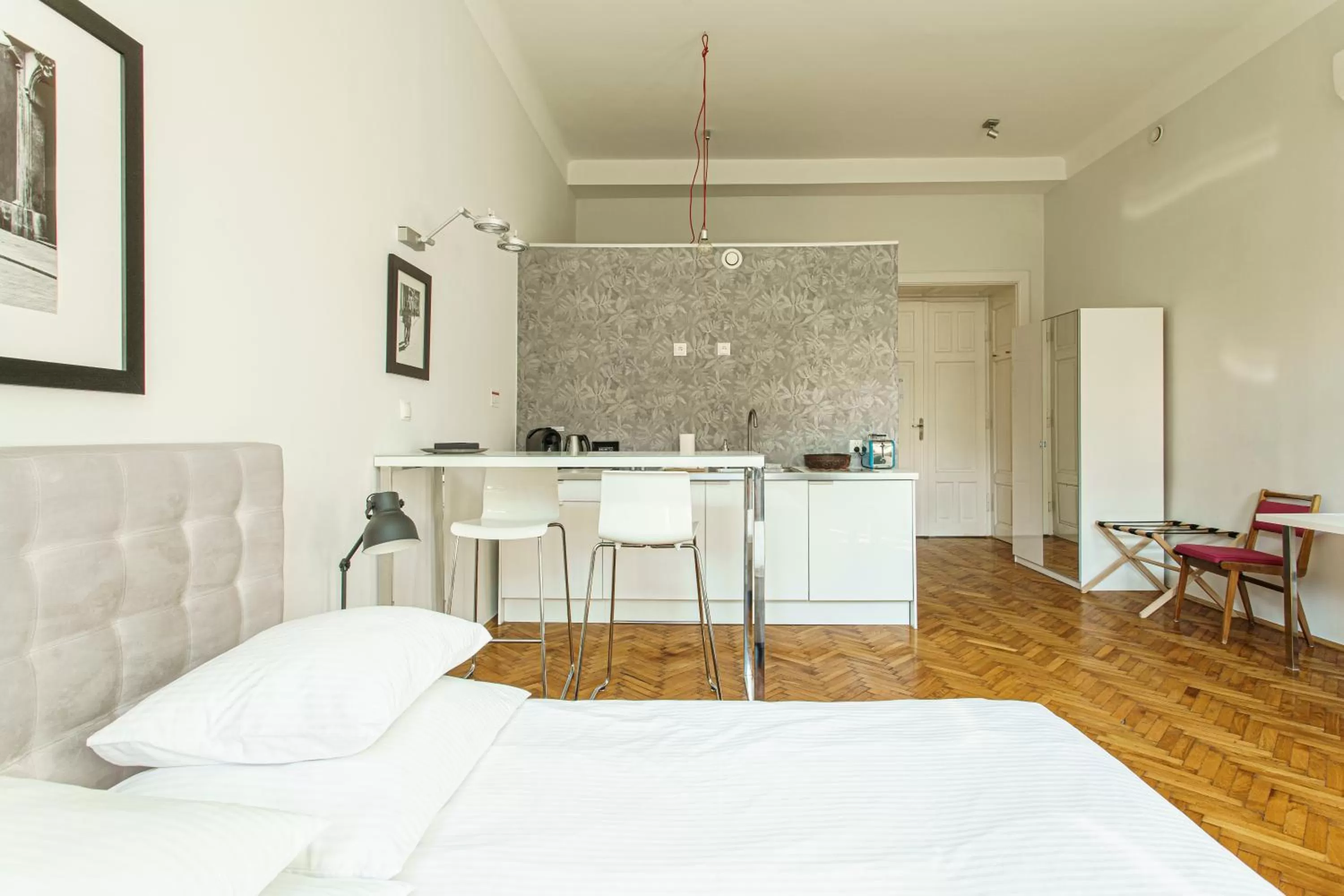 Photo of the whole room, Bed in NOVUMHOUSE - Straszewskiego