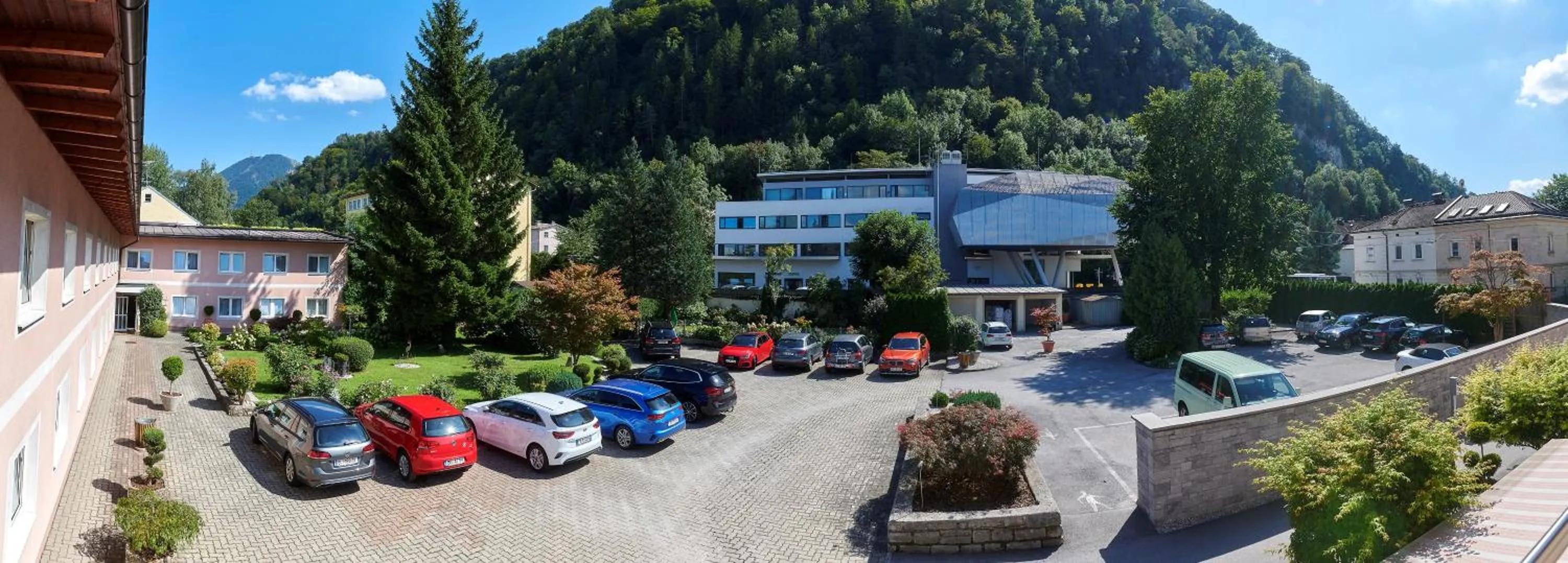 Bird's eye view in Hotel Ganslhof - Adults only