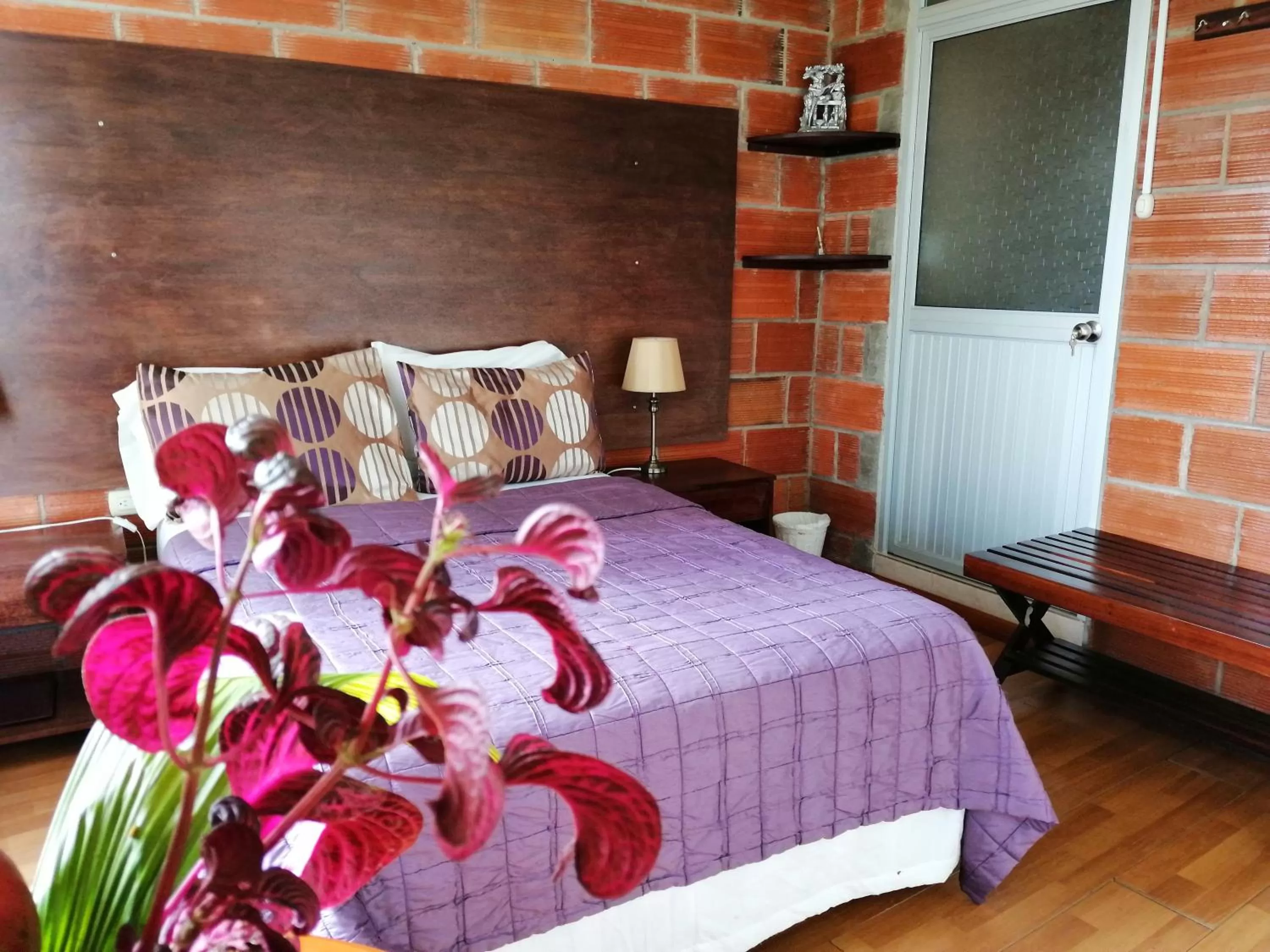 Bed in Hosteria Florecer