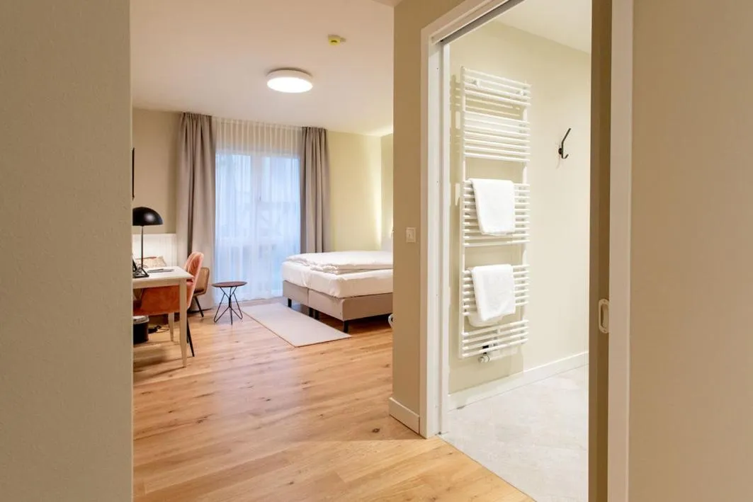 Bedroom in Hotel Tuchhaus