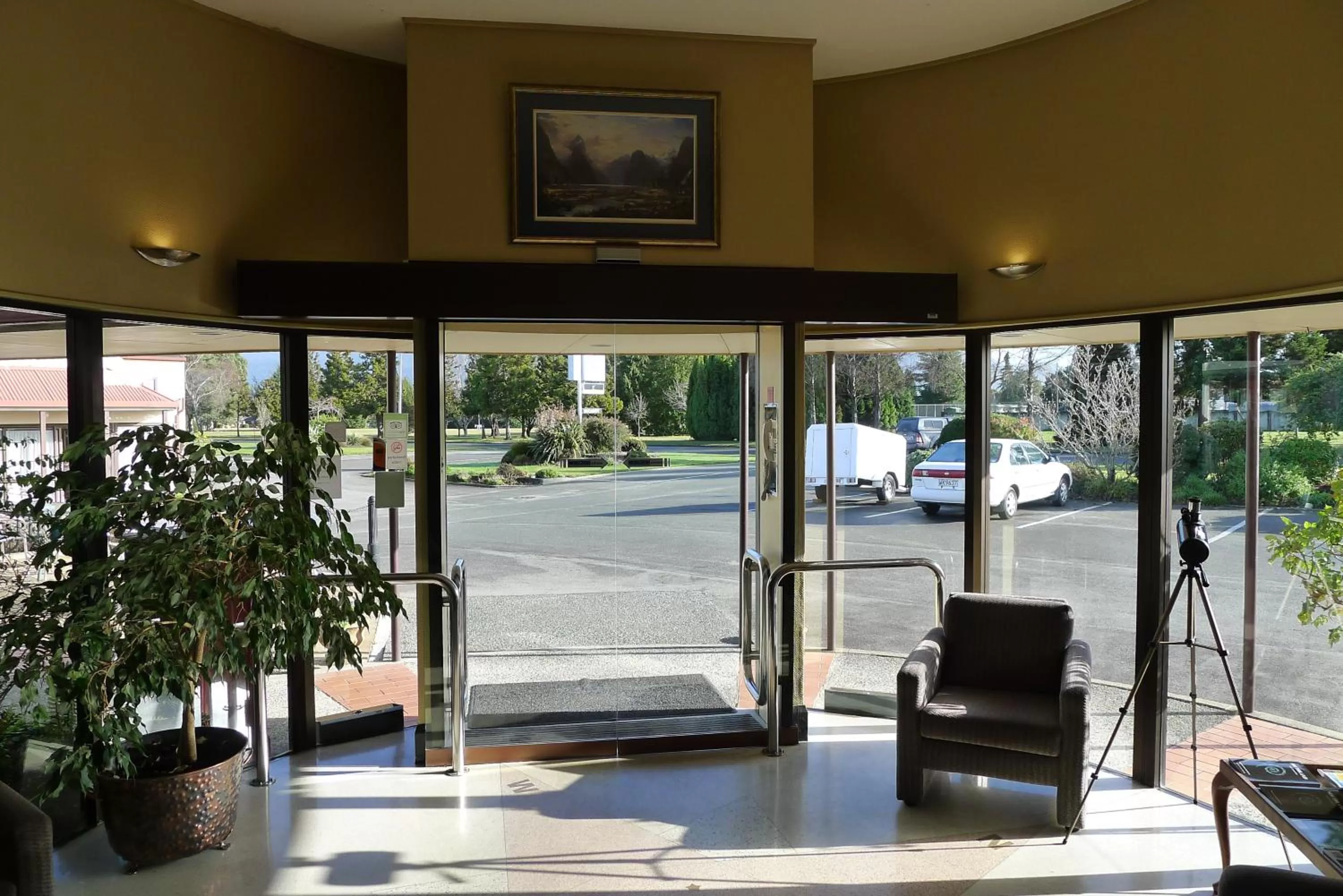 Lobby or reception in The Village Inn Hotel