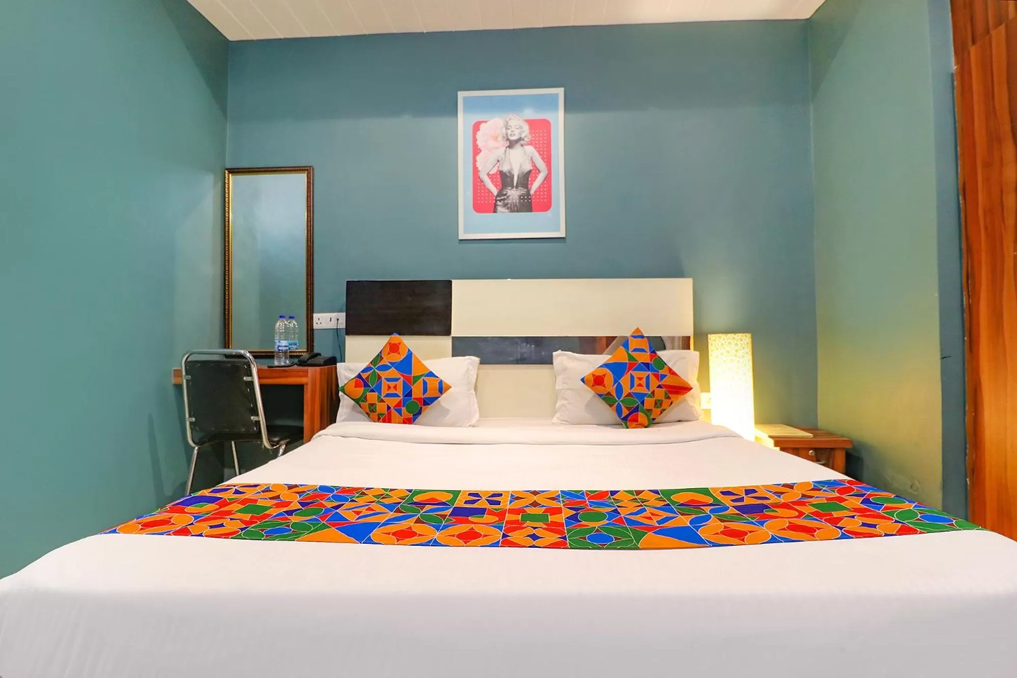 Bed in FabHotel Maxx Inn