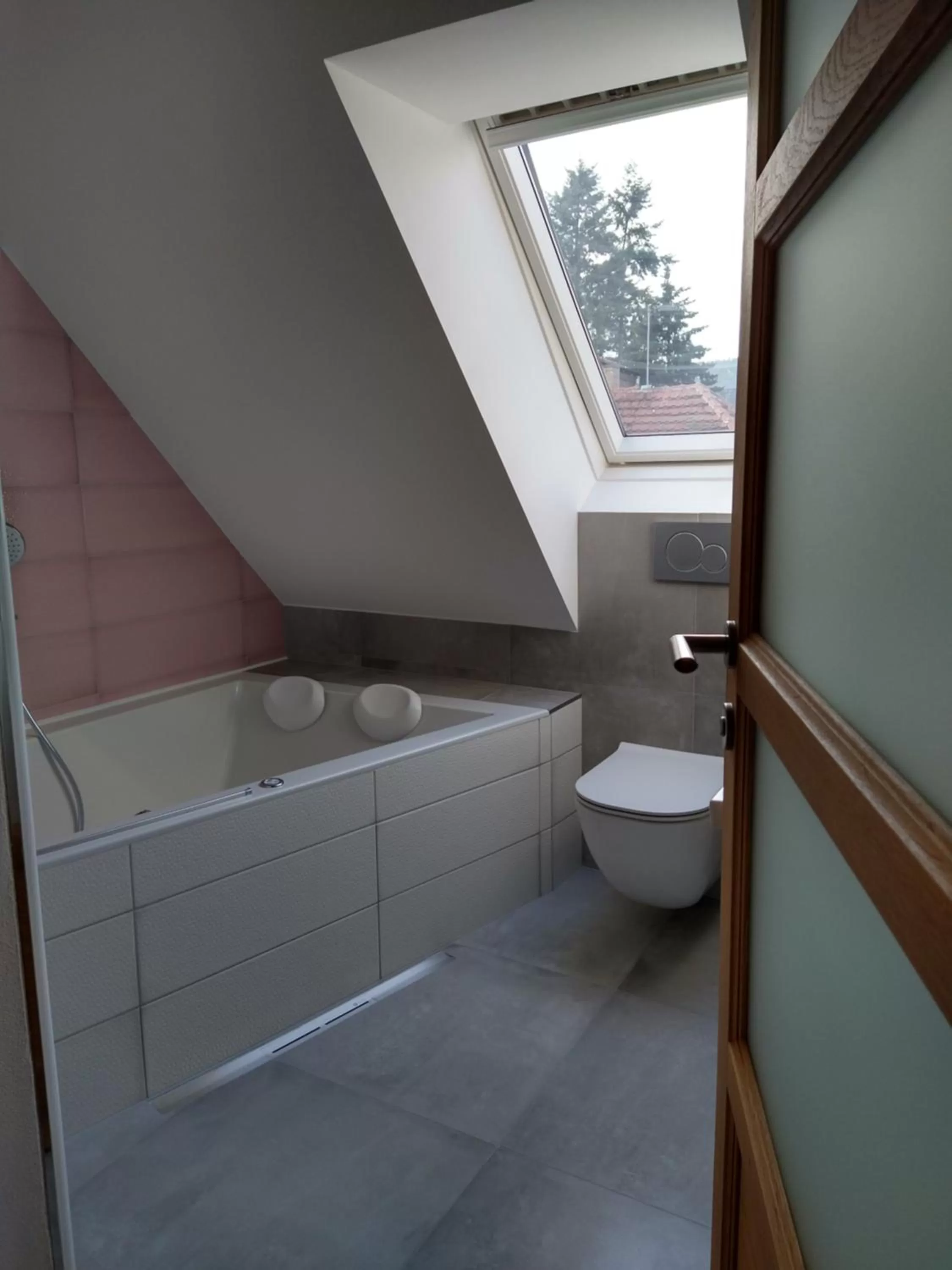 Shower in Apartmány Malý mnich