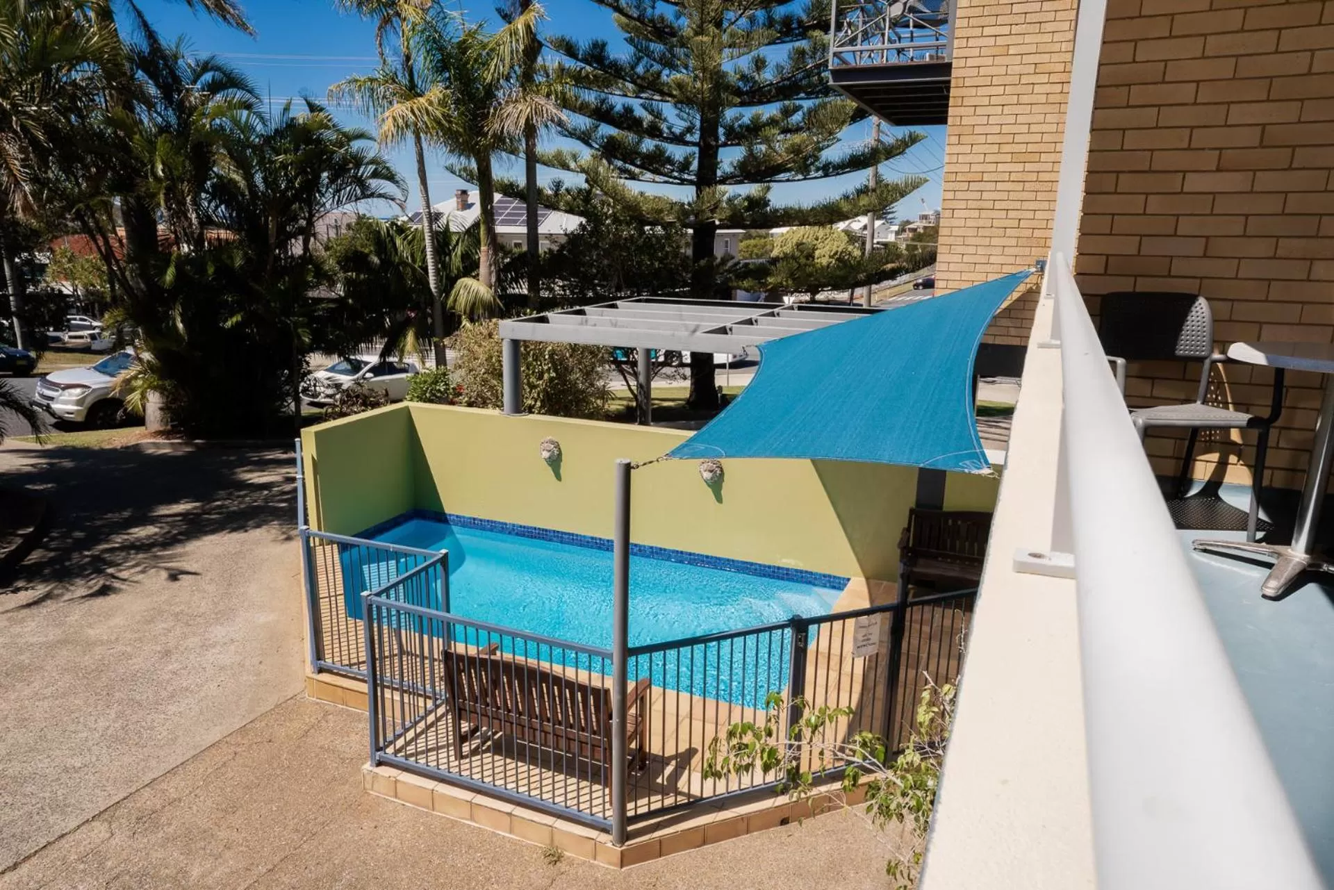 Balcony/Terrace in Caribbean Motel