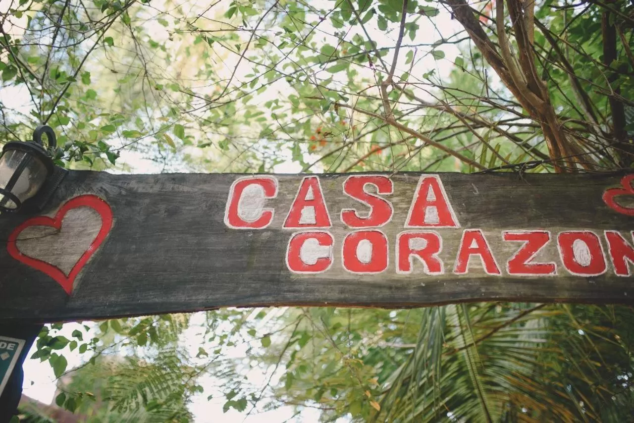 Property logo or sign in Eco Hotel Casa Corazón Bacalar