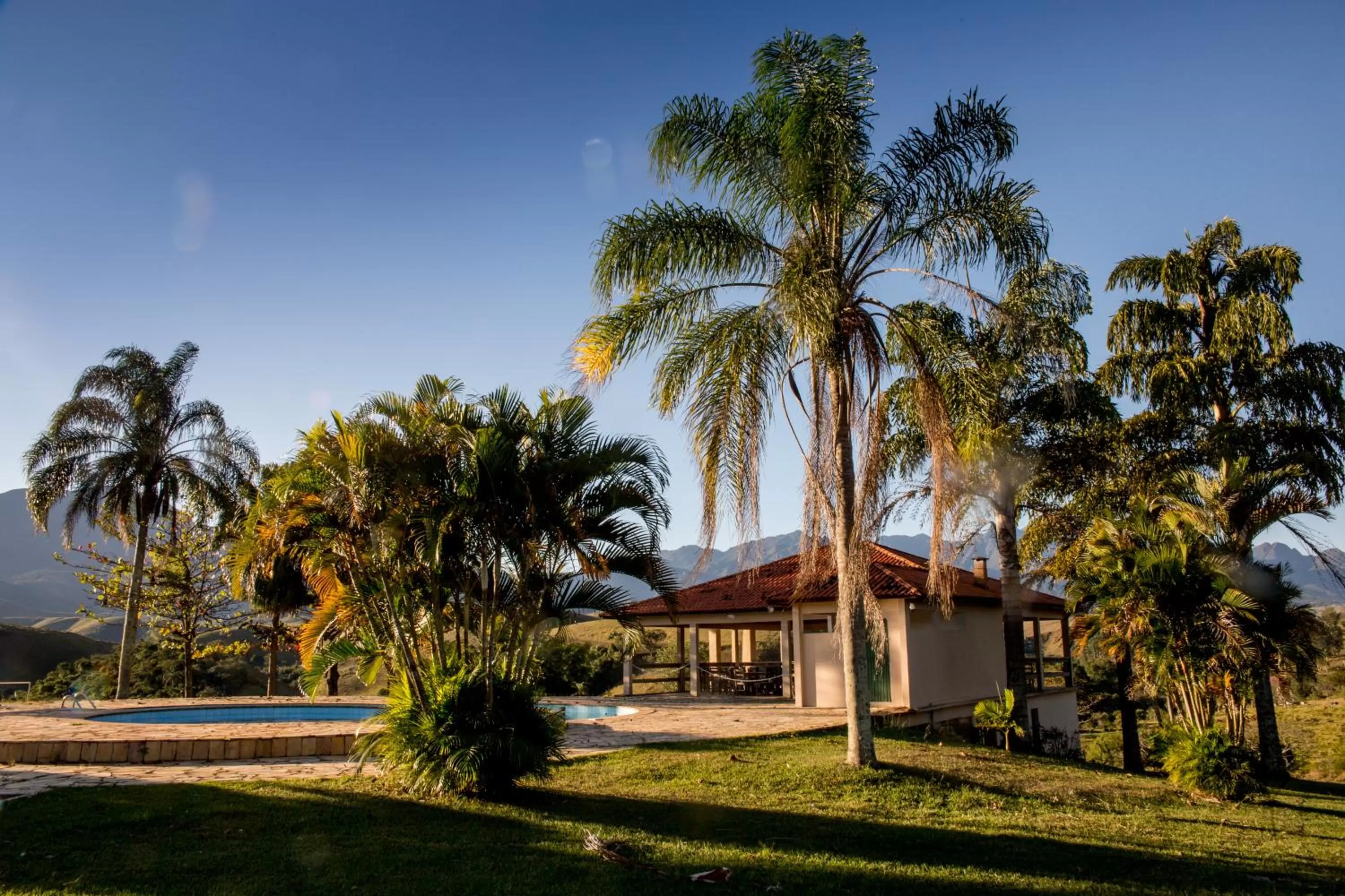 Restaurant/places to eat, Property Building in Pousada Flor da Serra