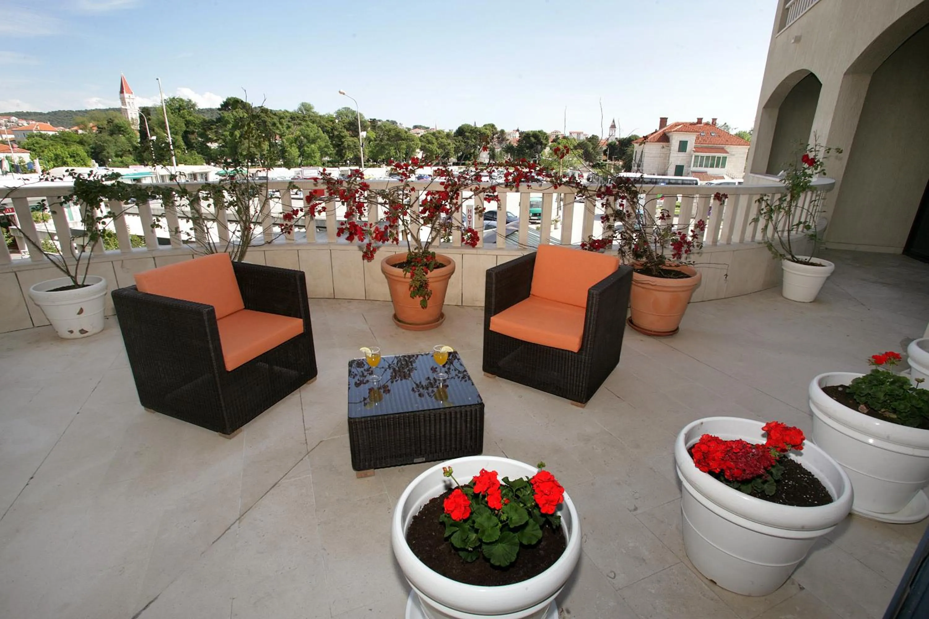 Balcony/Terrace in Hotel Bellevue Trogir