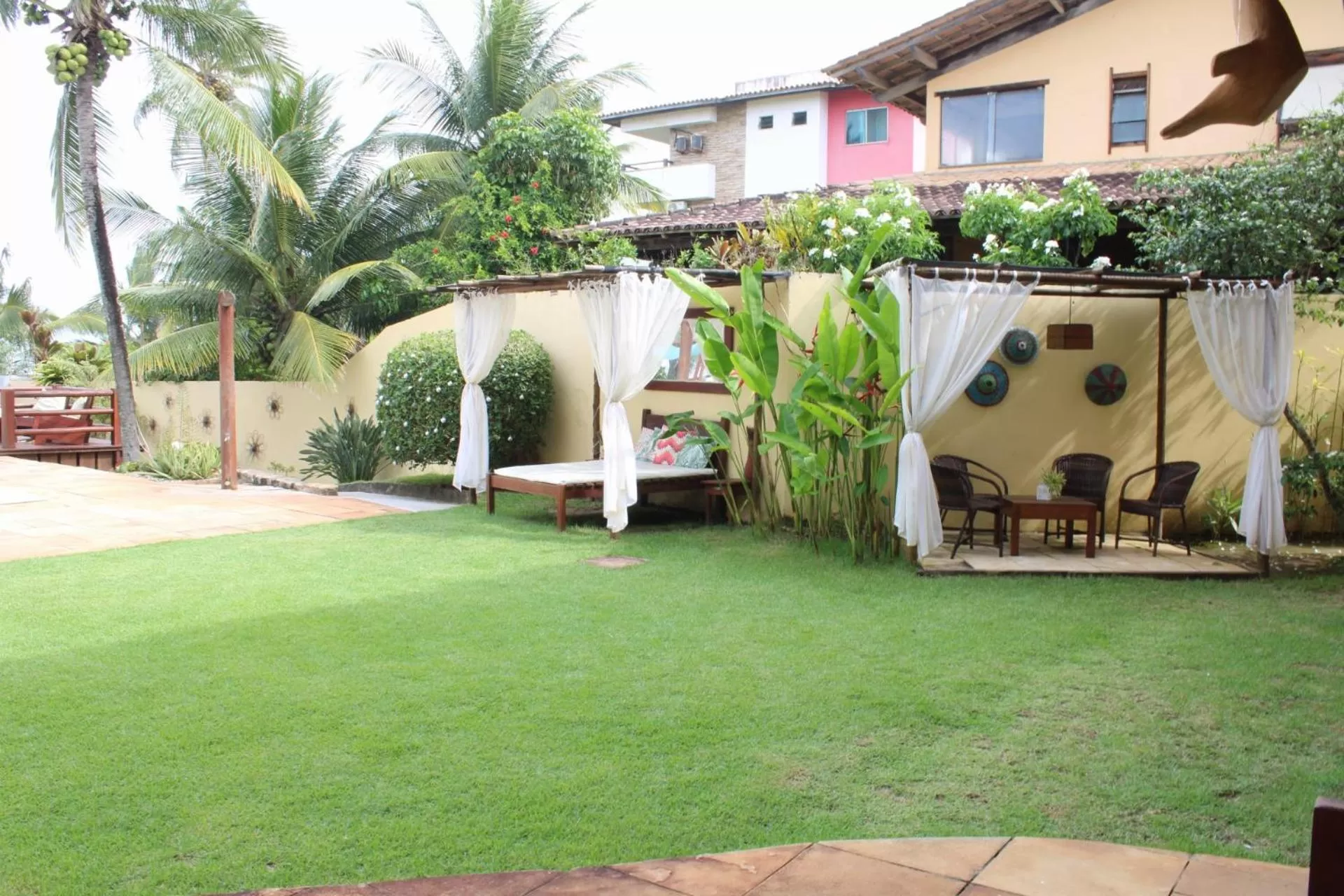Property building, Garden in Pousada dos Hibiscus