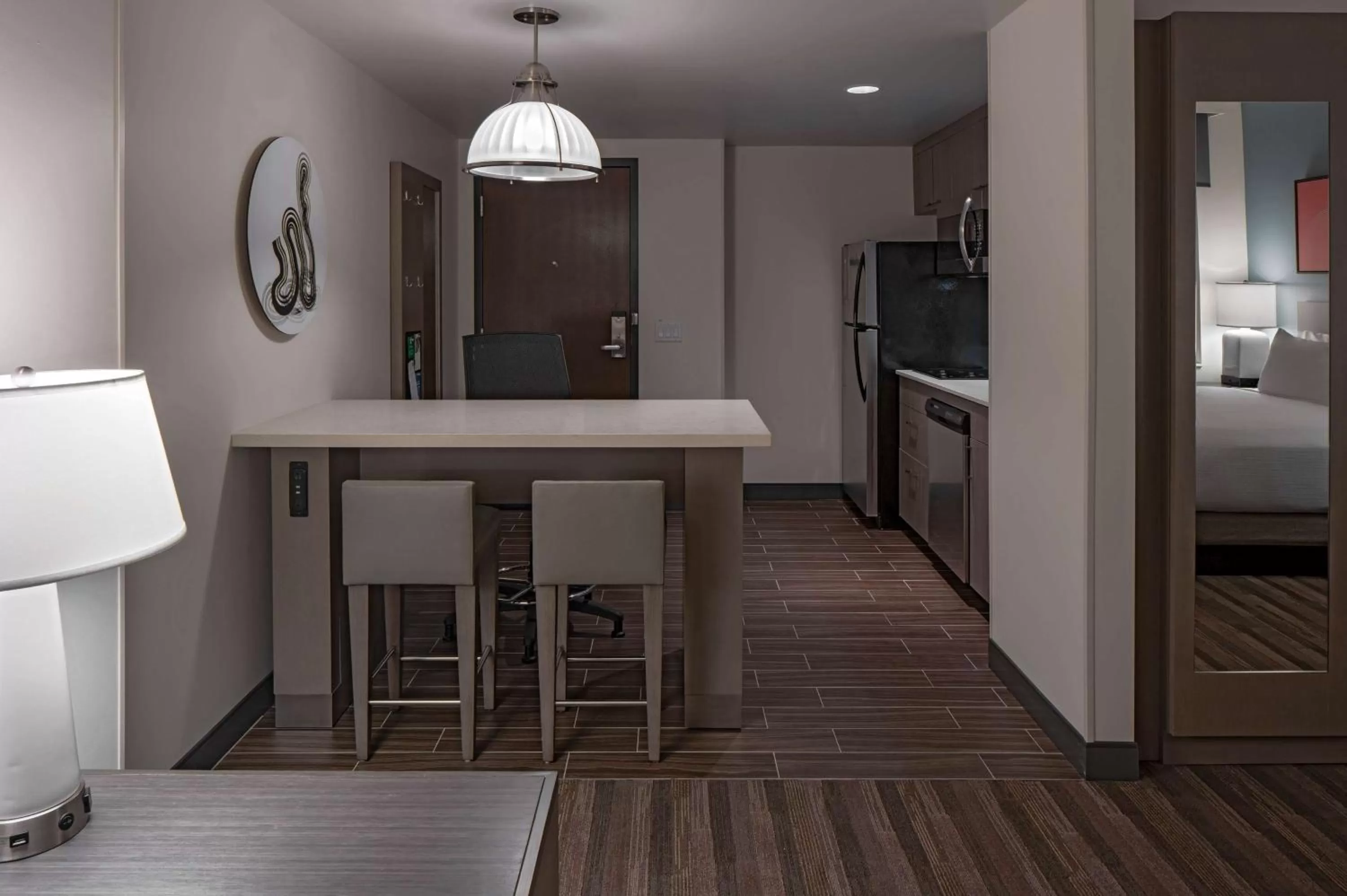 Photo of the whole room in Hyatt House Indianapolis Downtown