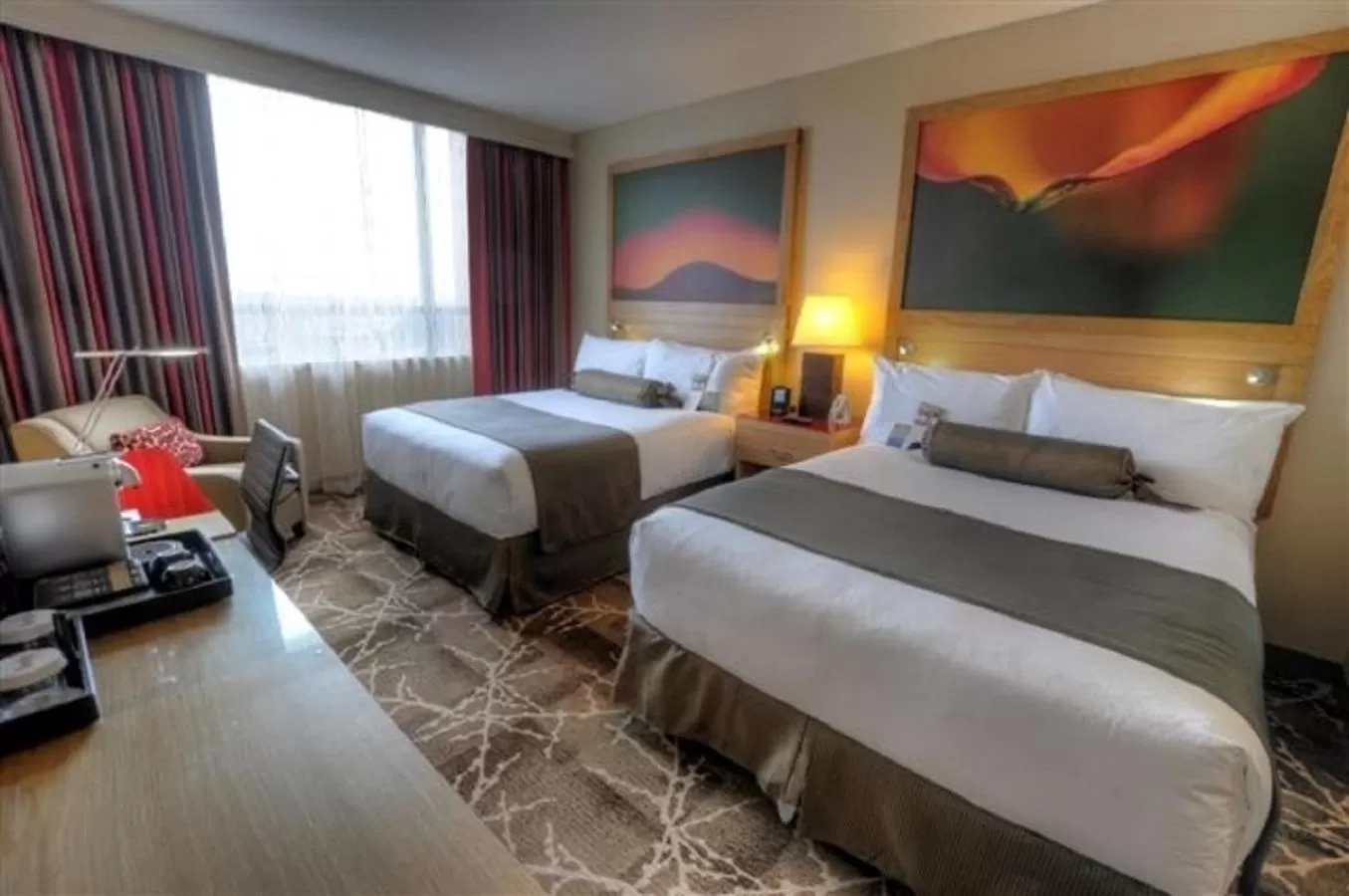 Photo of the whole room, Bed in River Rock Casino Hotel