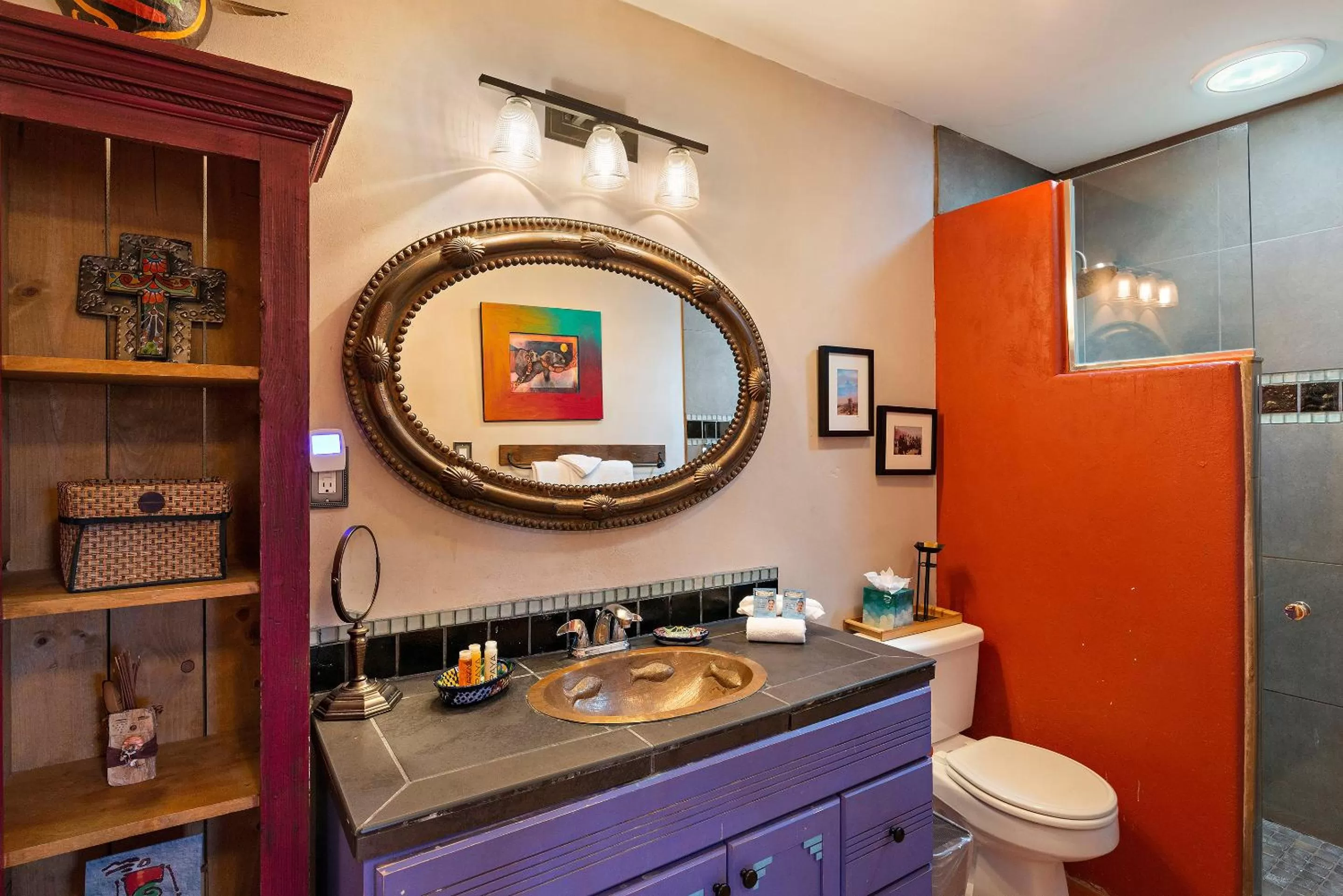 Bathroom in Fort Marcy Suites by All Seasons Resort Lodging