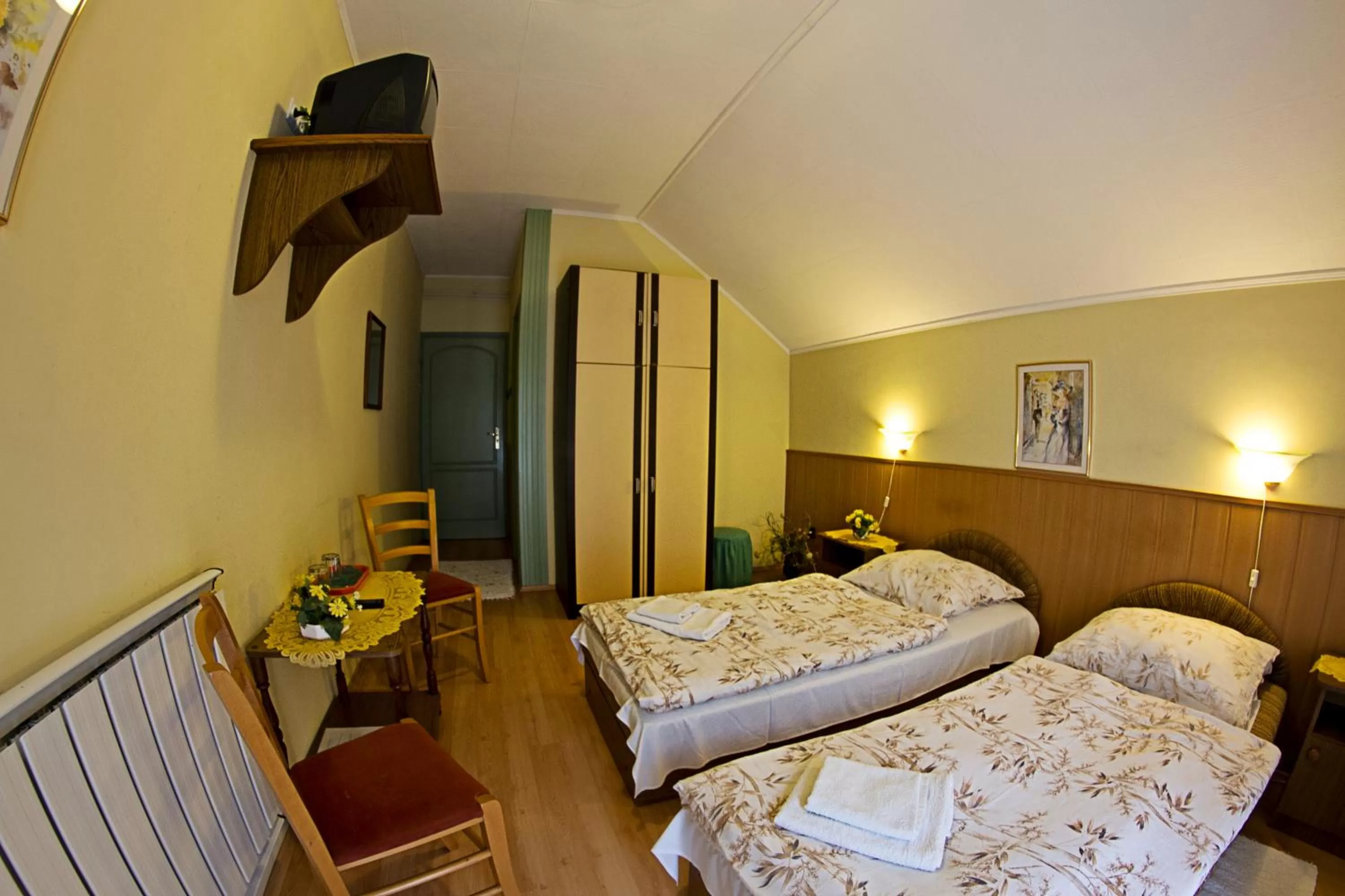 Bedroom, Bed in Muskátli Panzió