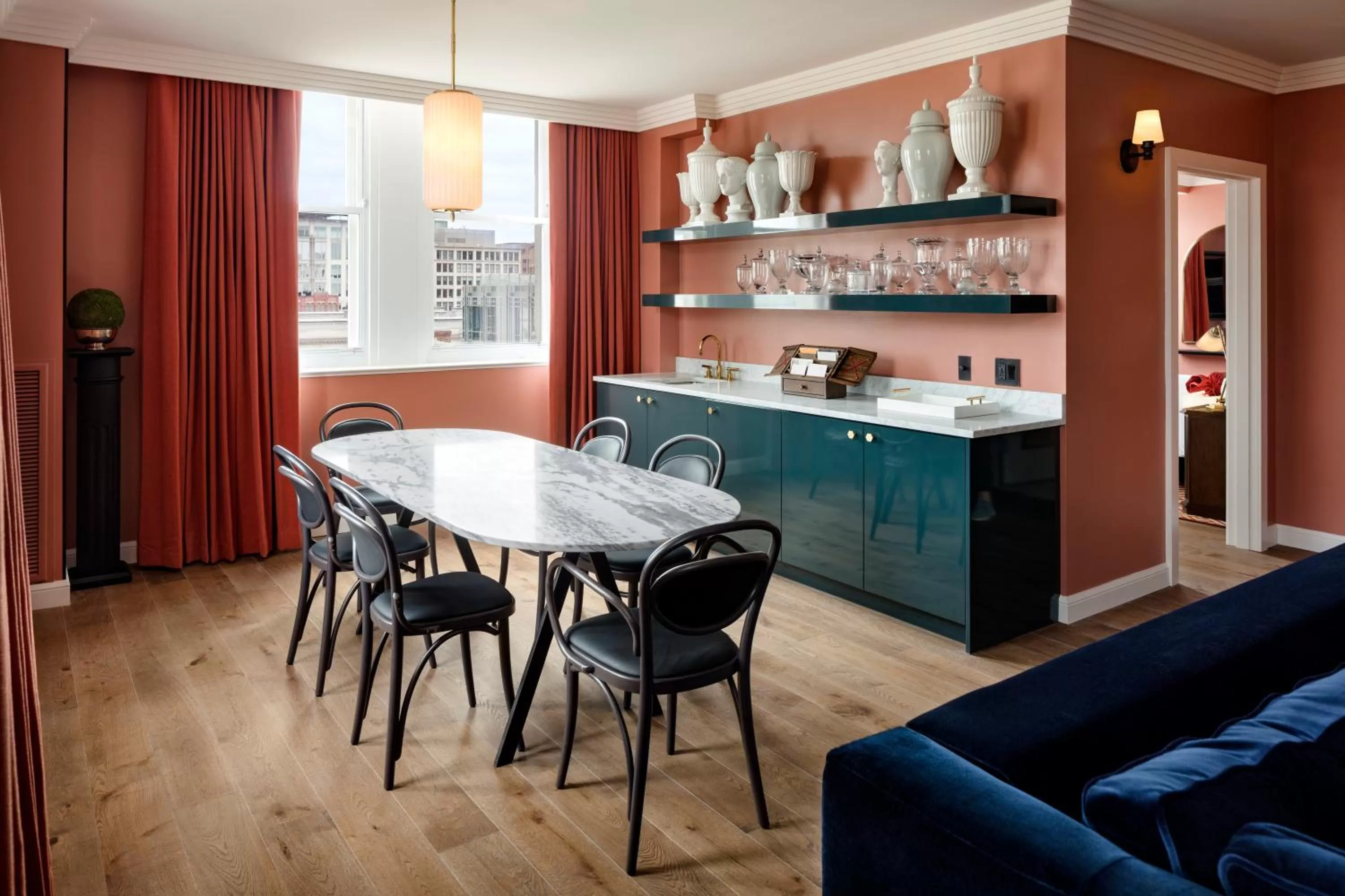 Living room in Riggs Washington DC