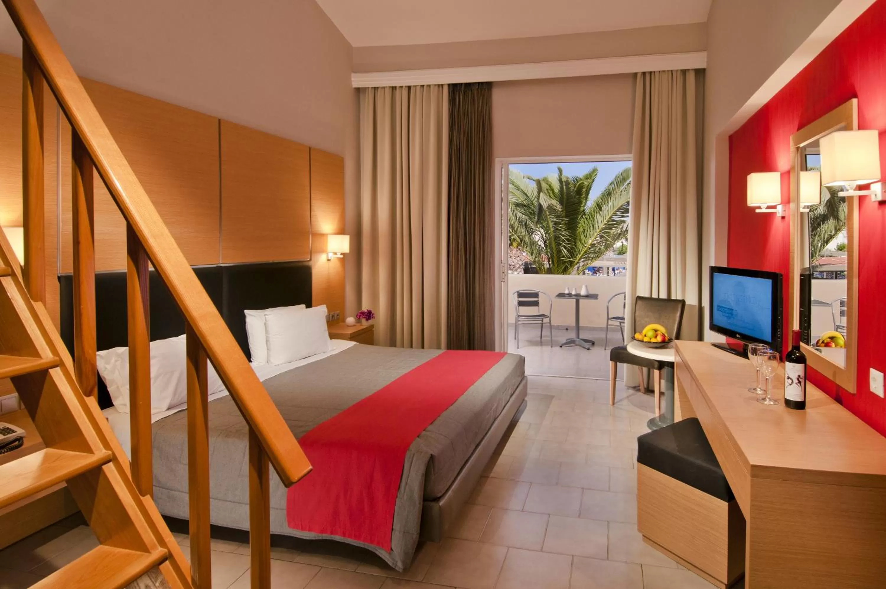 Bed in Kipriotis Village Resort