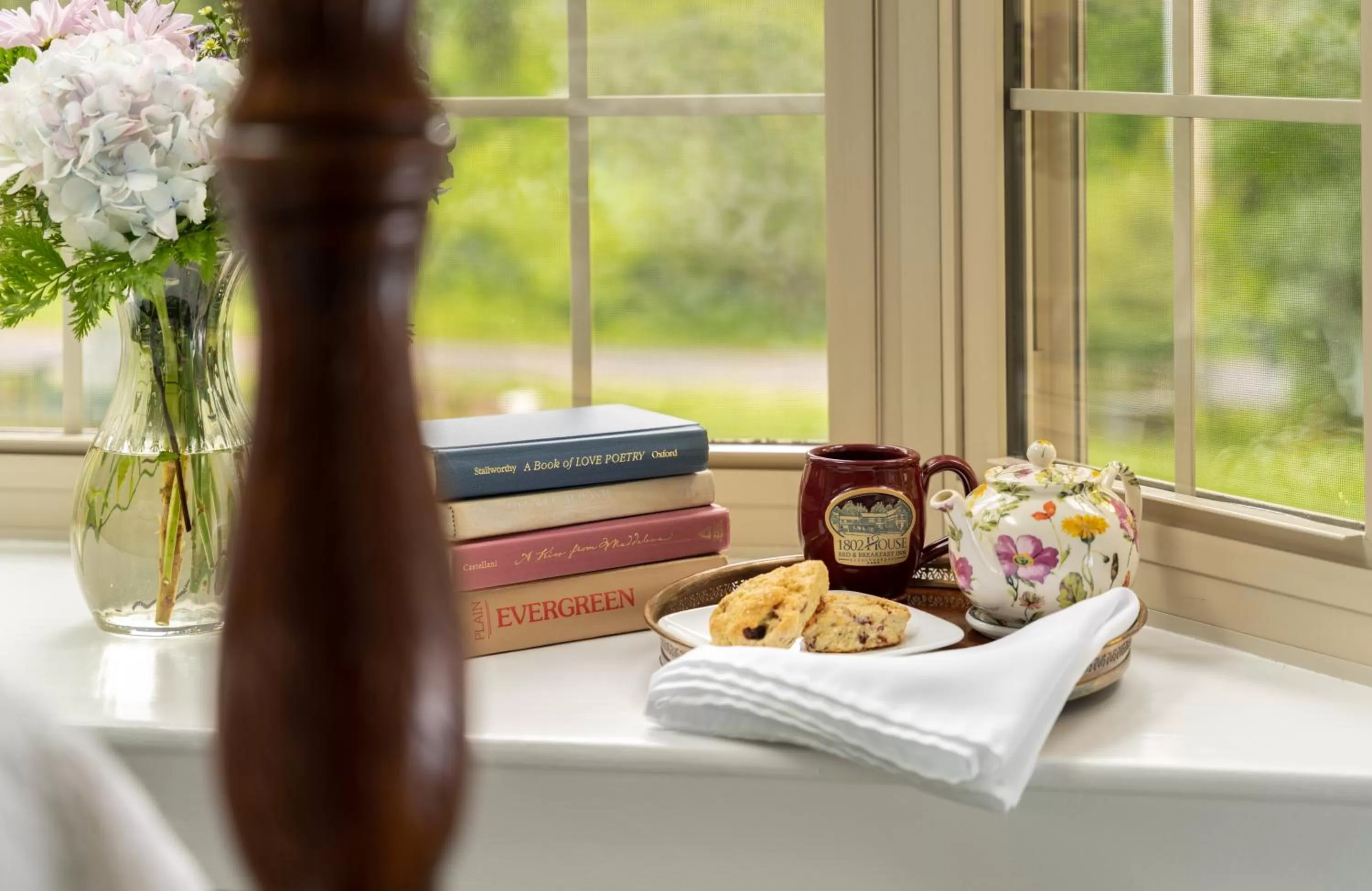 Decorative detail in 1802 House Bed & Breakfast