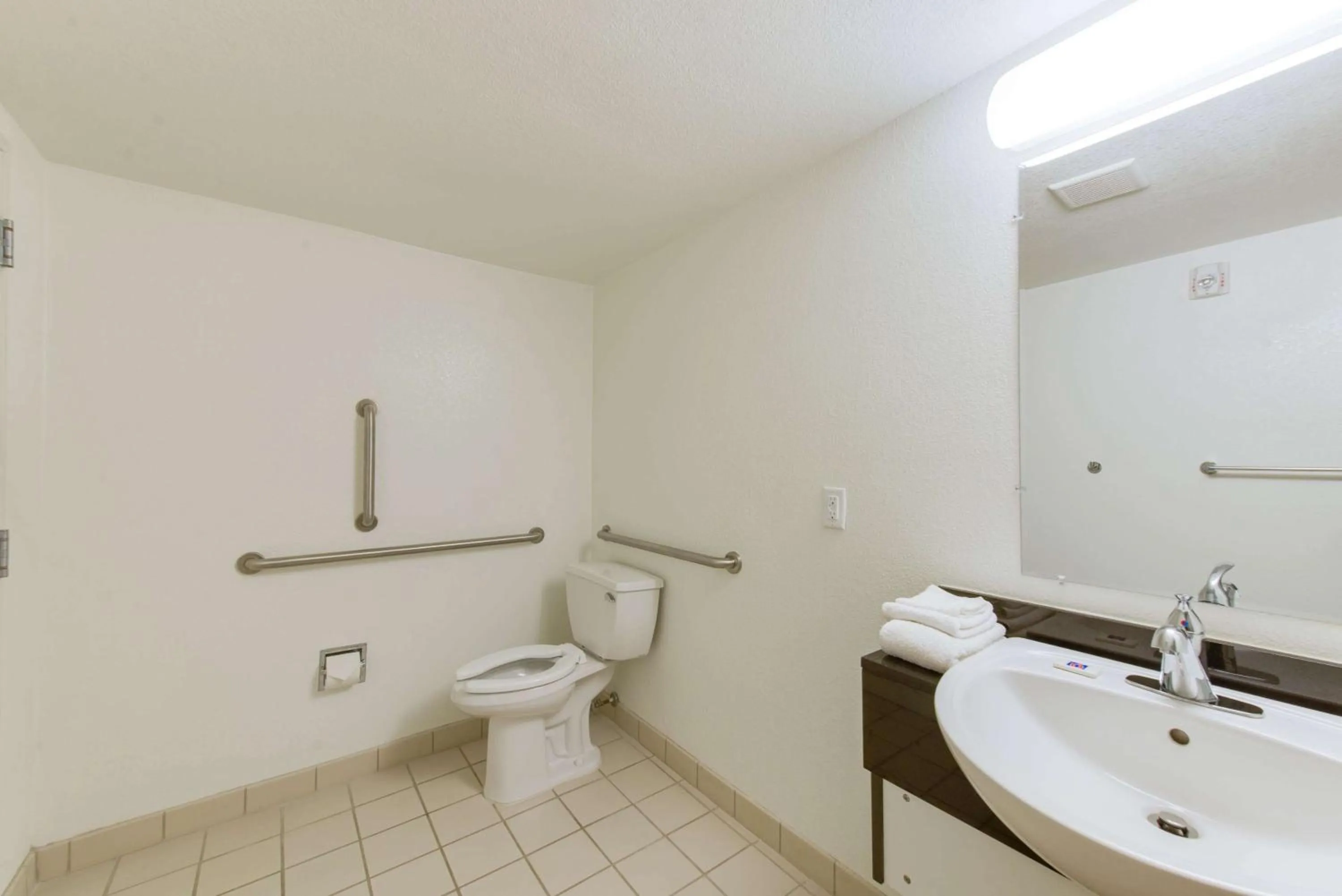 Toilet in Motel 6-Norfolk, VA