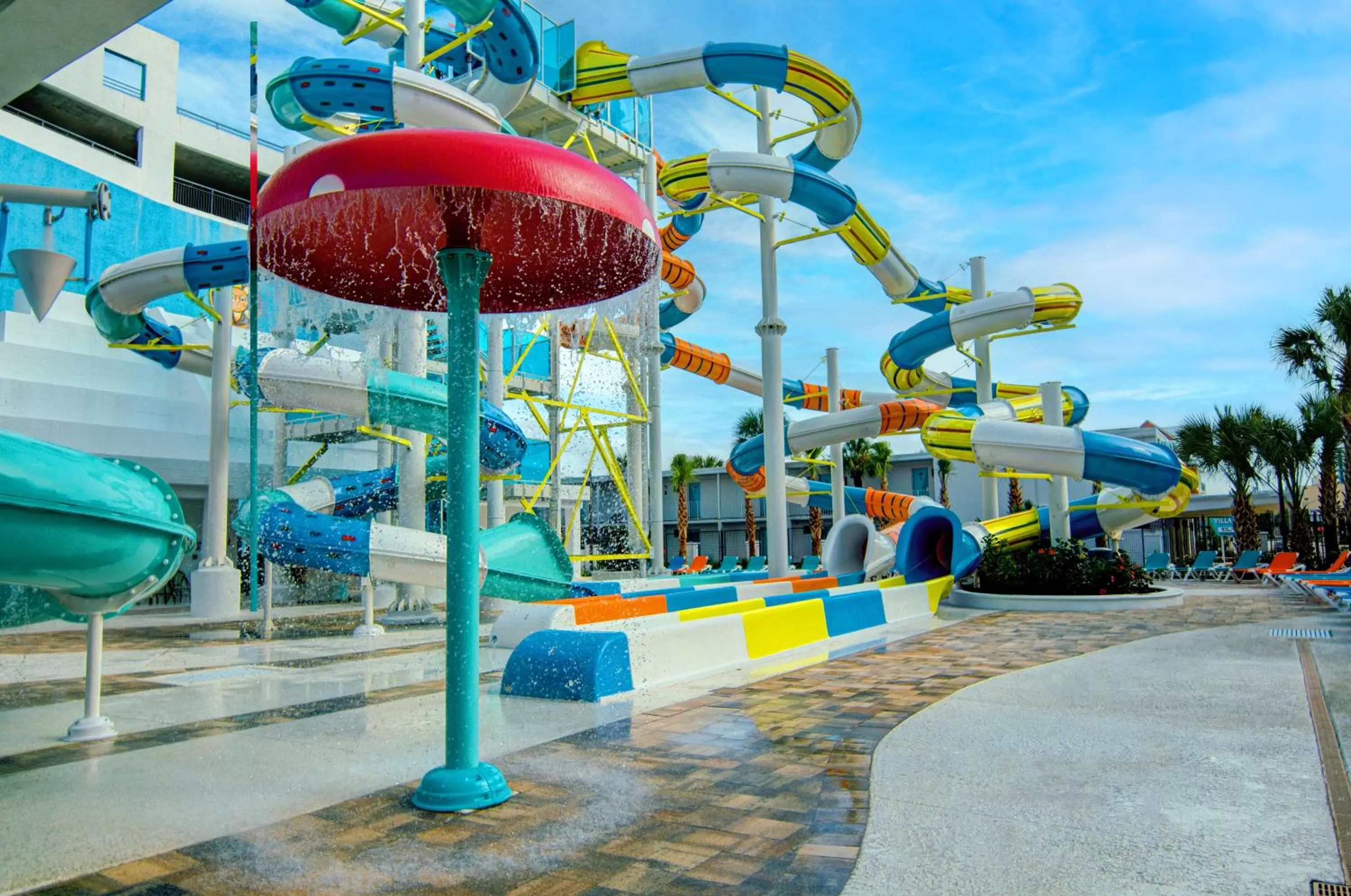 Aqua park in Ocean Escape Condos