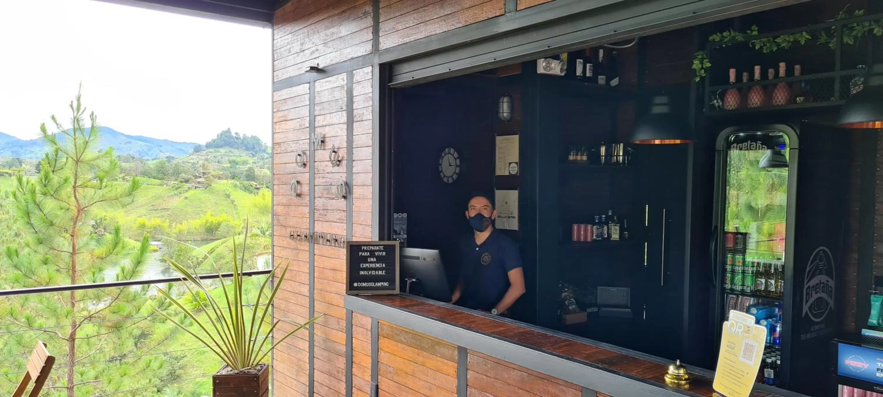 Balcony/Terrace in Domus Glamping Guatapé
