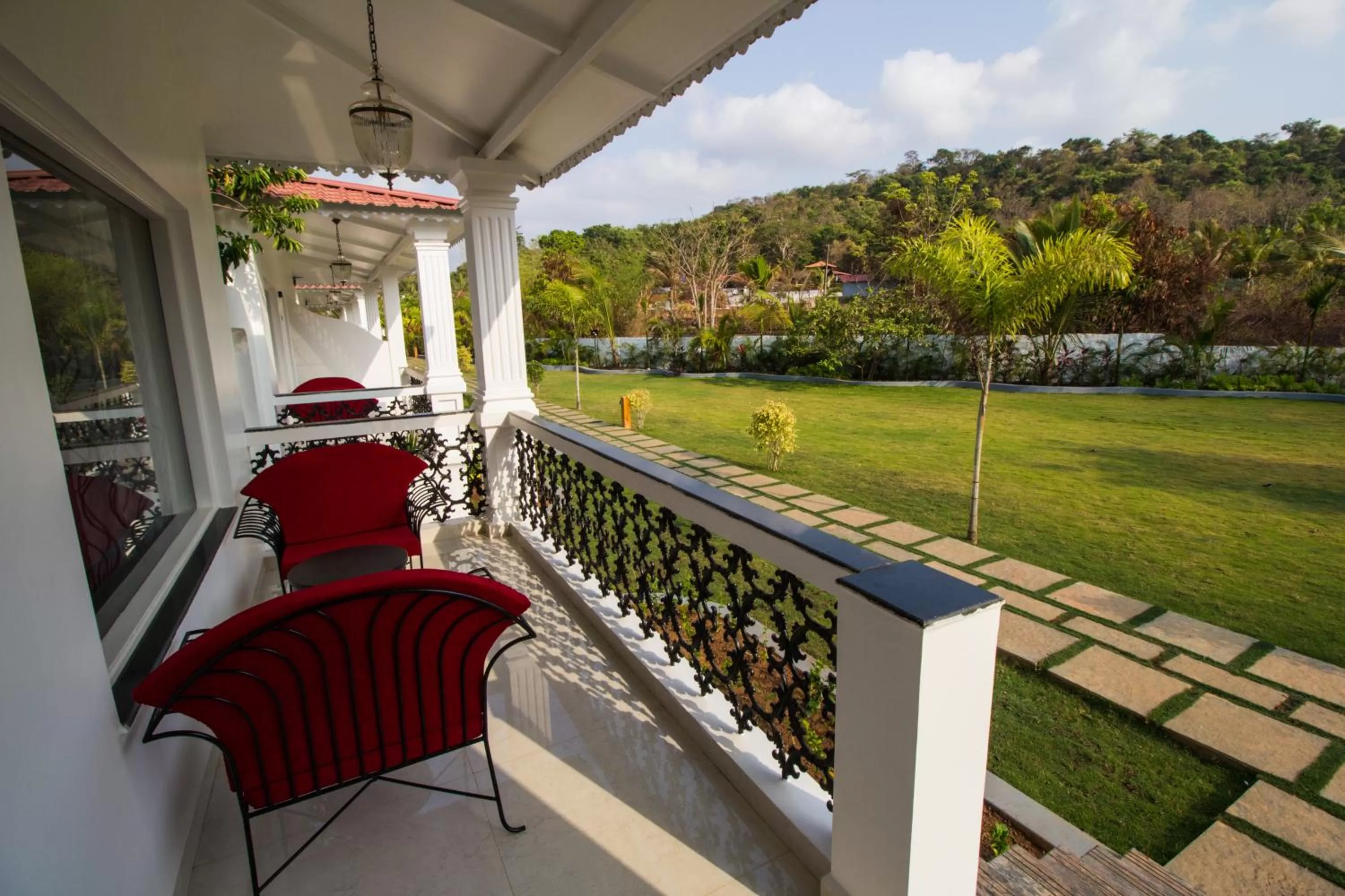 Garden in Wild Berry Resort Agonda