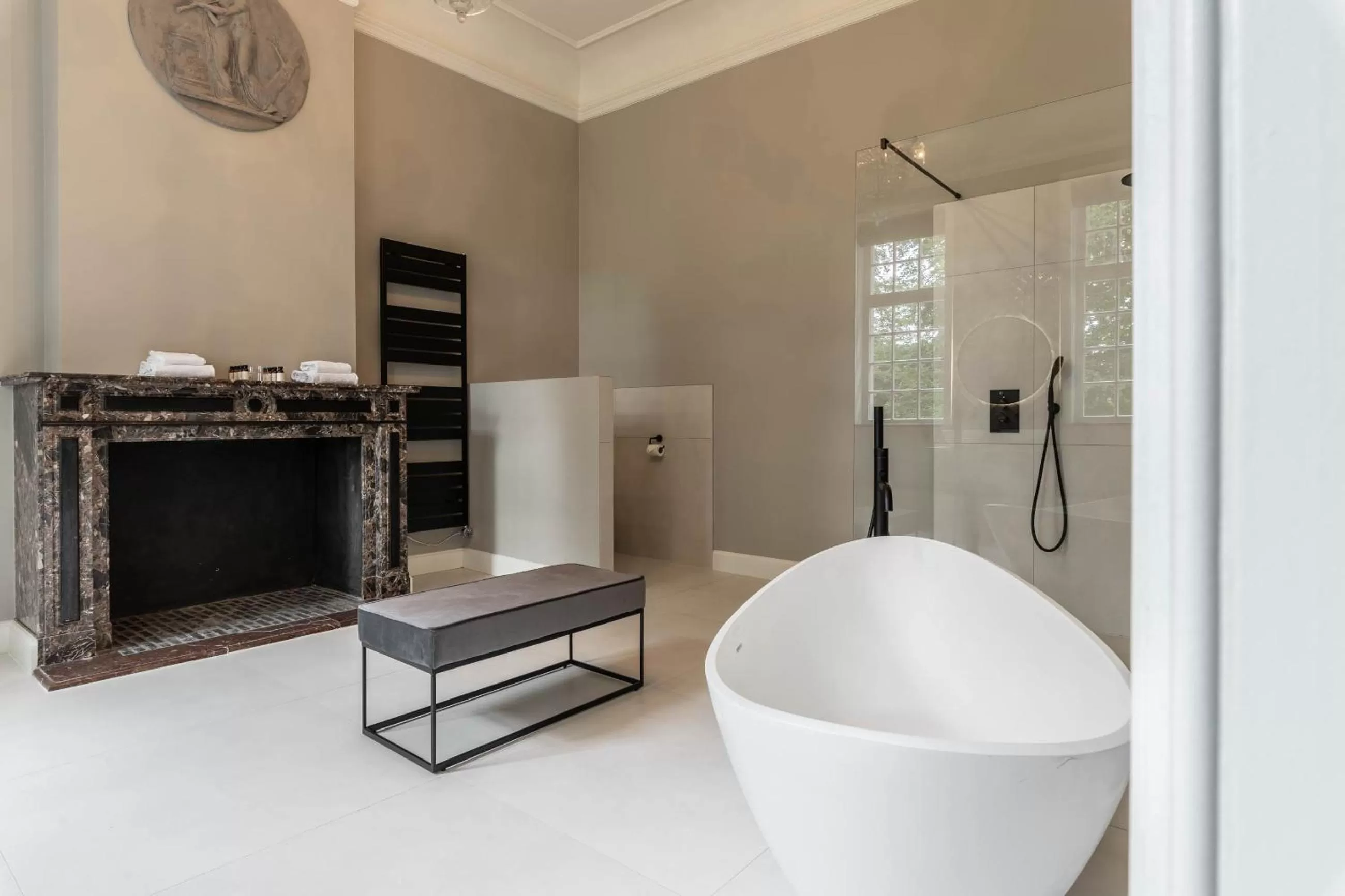 Shower in Landgoed Altenbroek